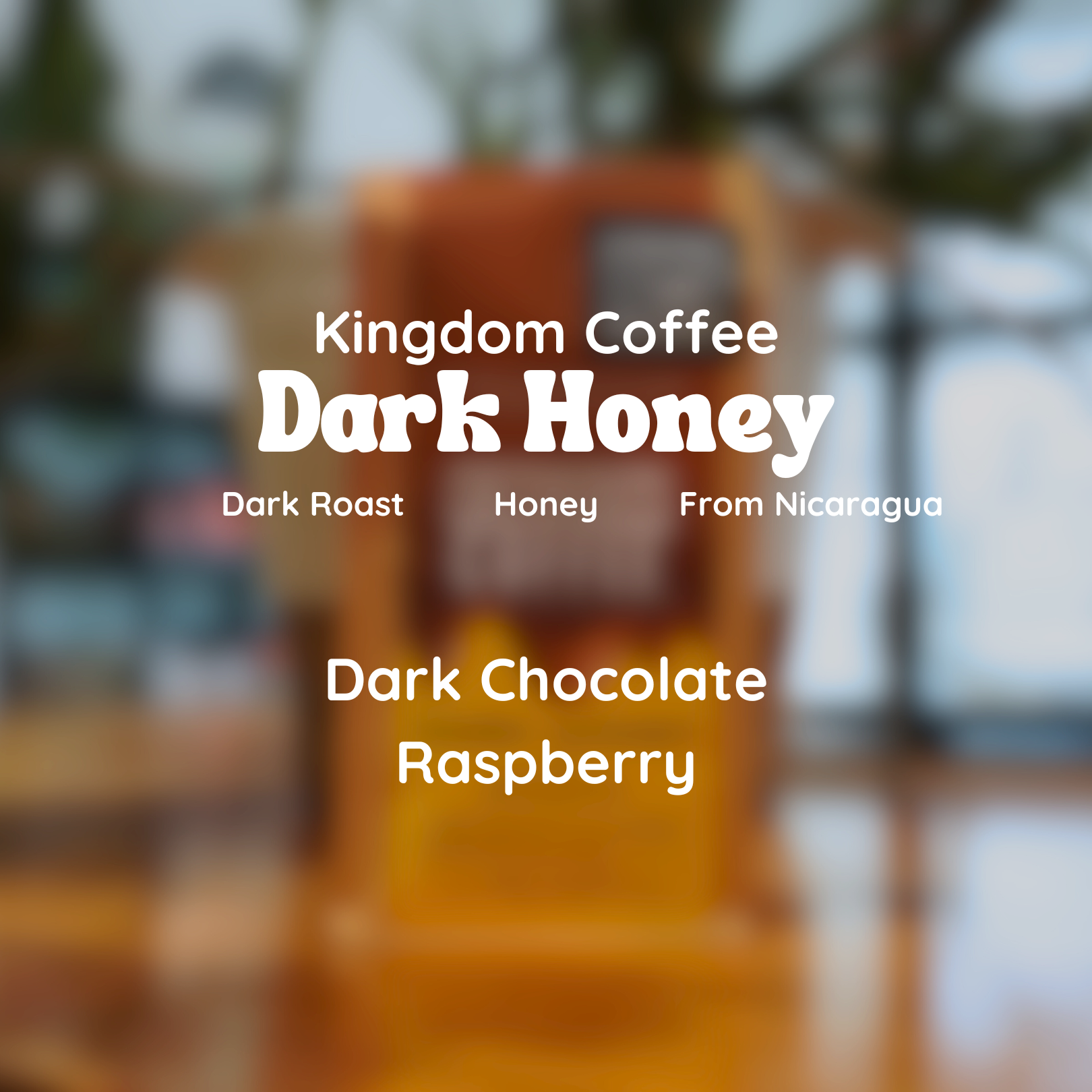Kingdom Coffee Dark Honey Coffee Beans