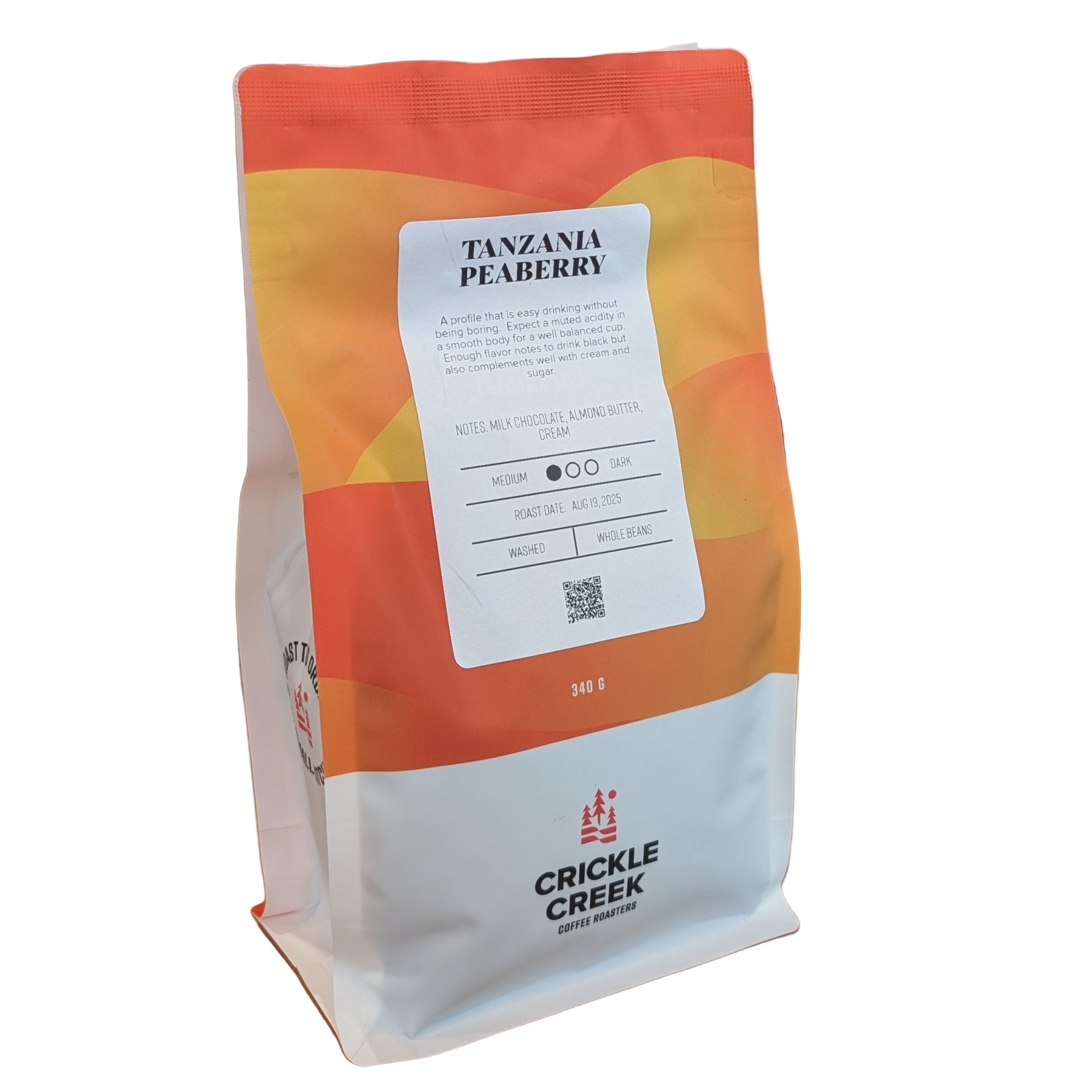 Crickle Creek Coffee Tanzania Peaberry Coffee Beans