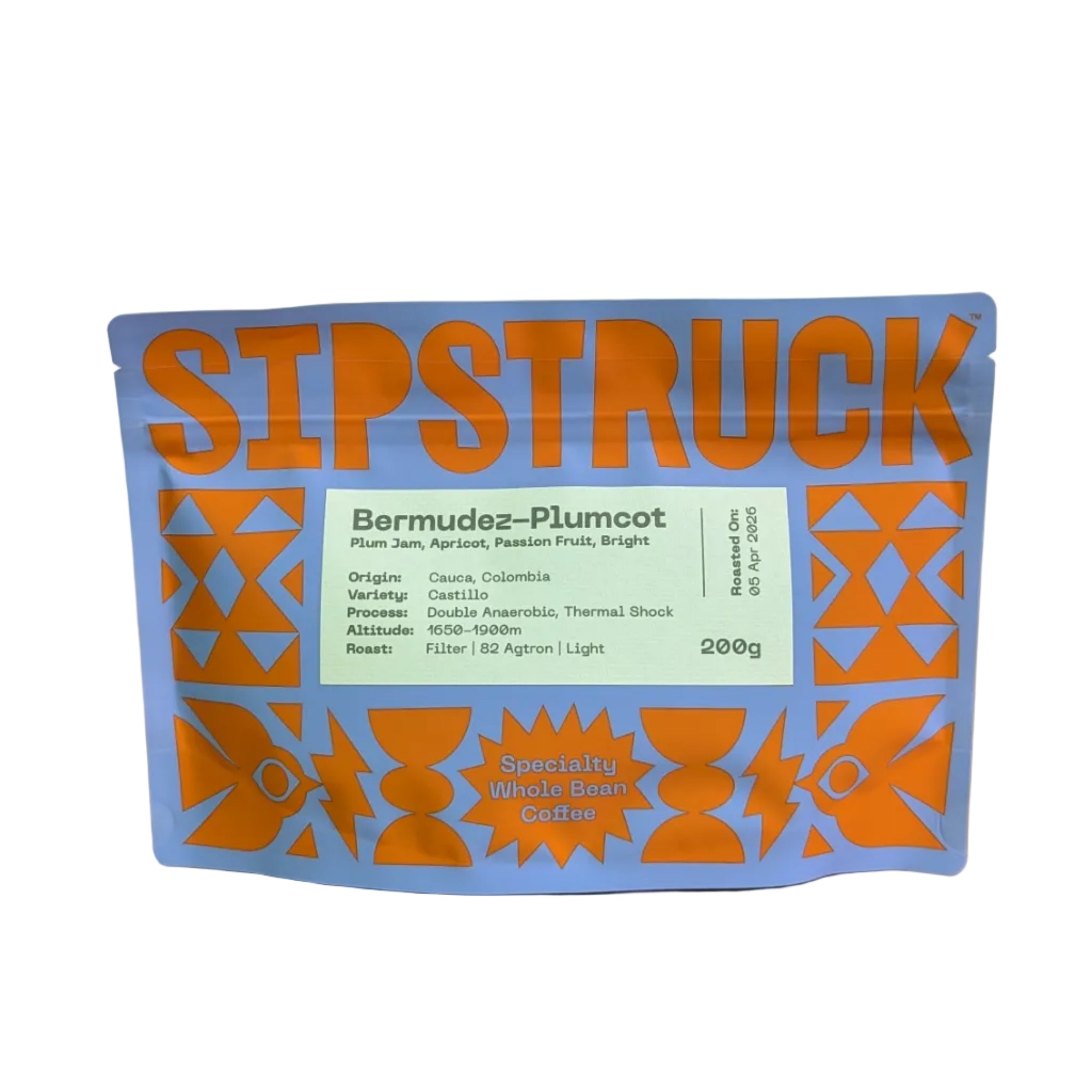 Sipstruck - Colombia - Diego Bermudez Plumcot Coffee Beans