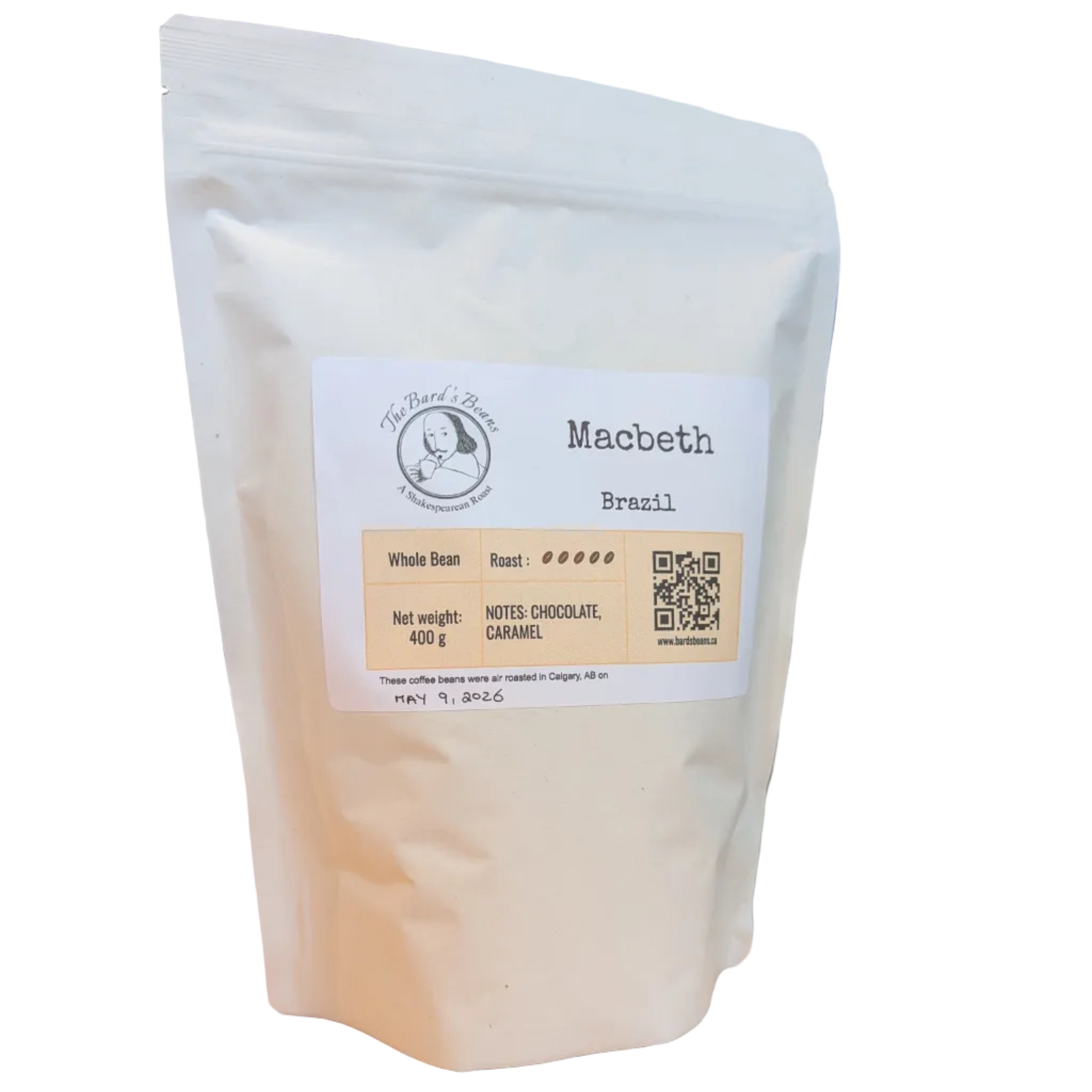The Bard's Beans - Brazil - Macbeth Coffee Beans