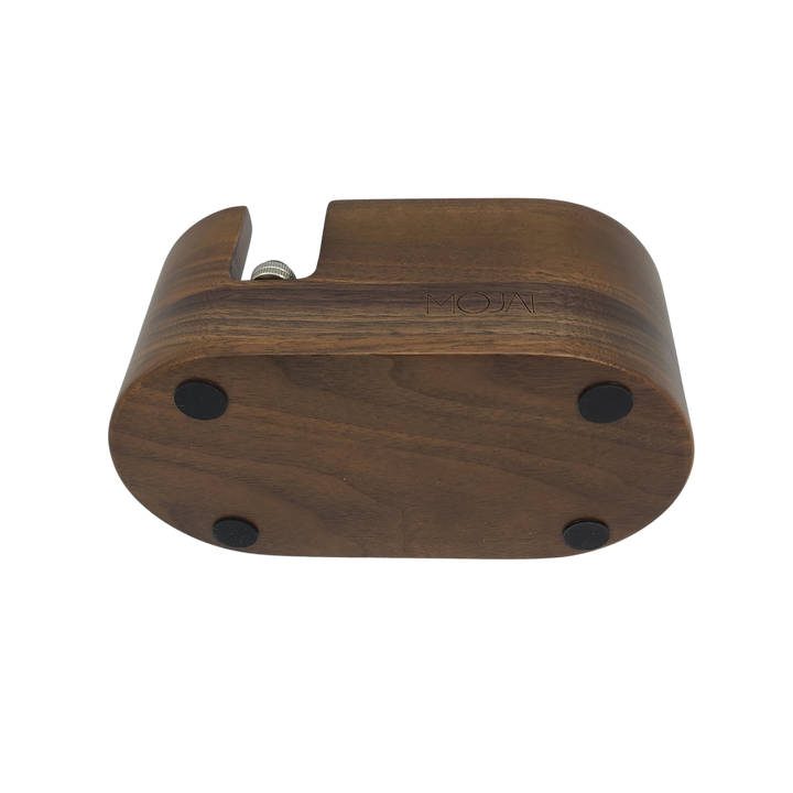 Mojae Walnut Tamping Station - 2 Slots