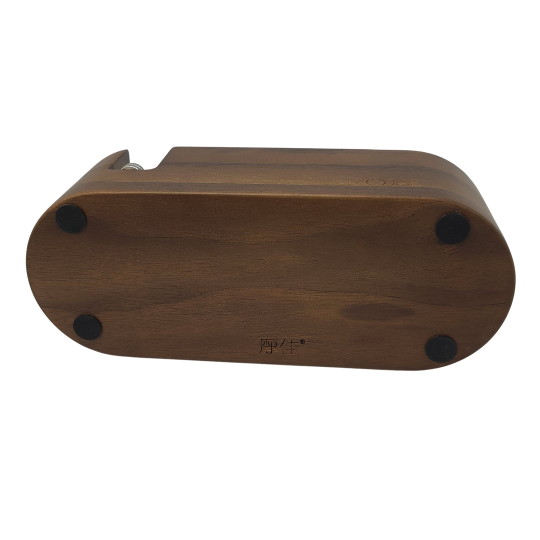 Mojae Walnut Tamping Station - 3 Slots