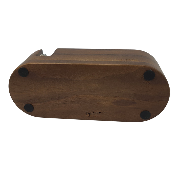 Mojae Walnut Tamping Station - 3 Slots