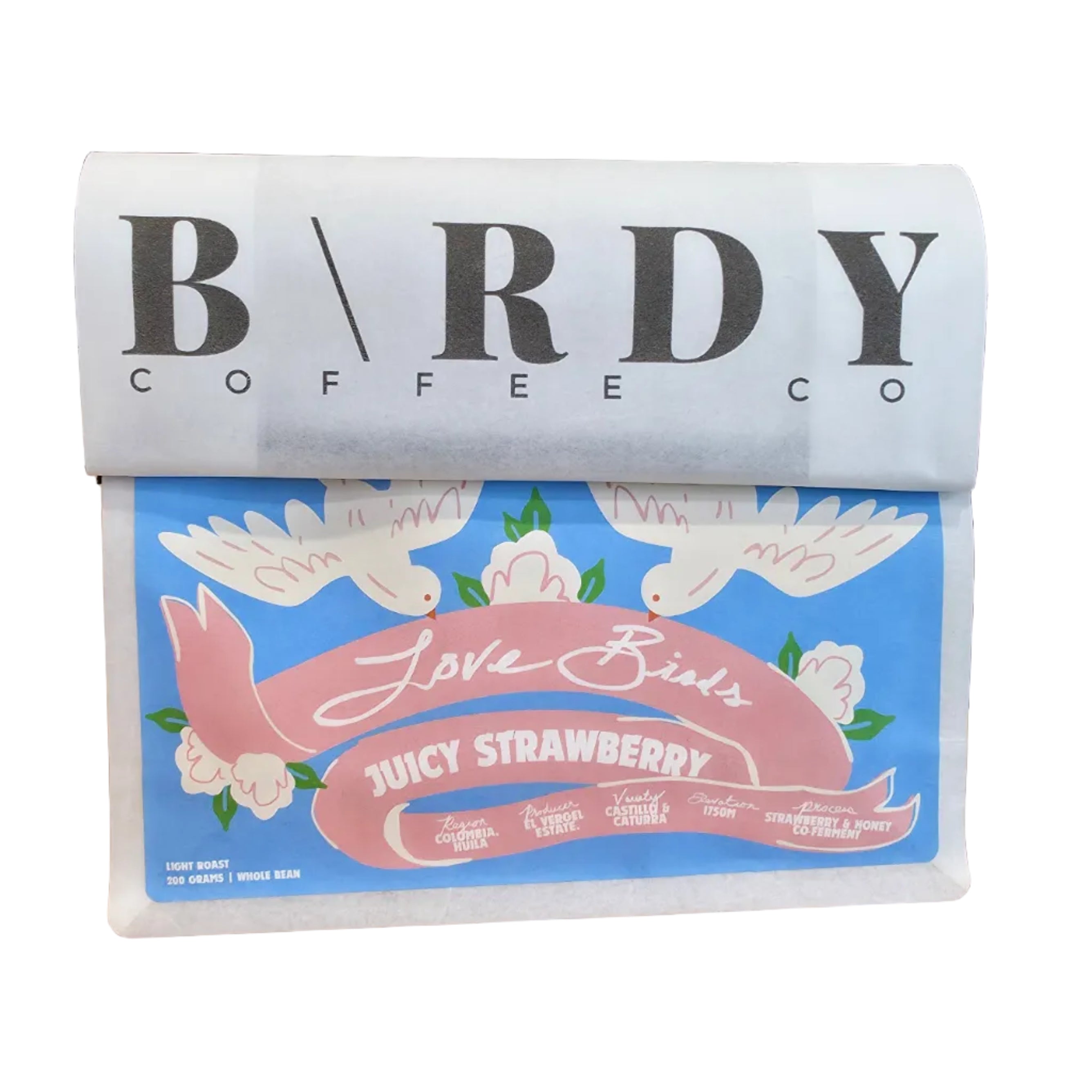 Birdy - Colombia - Love Birds Juicy Strawberry Coffee Beans