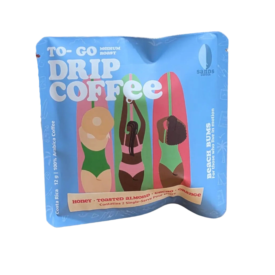 Sands Coffee - Beach Bums To Go Coffee