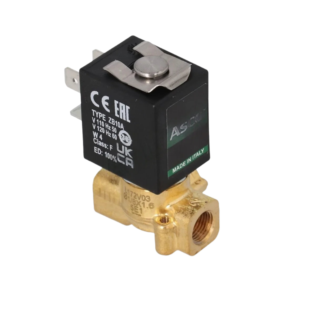 110/120V 1/8" F x 1/8" F Two-Way ASCO 20bar Solenoid