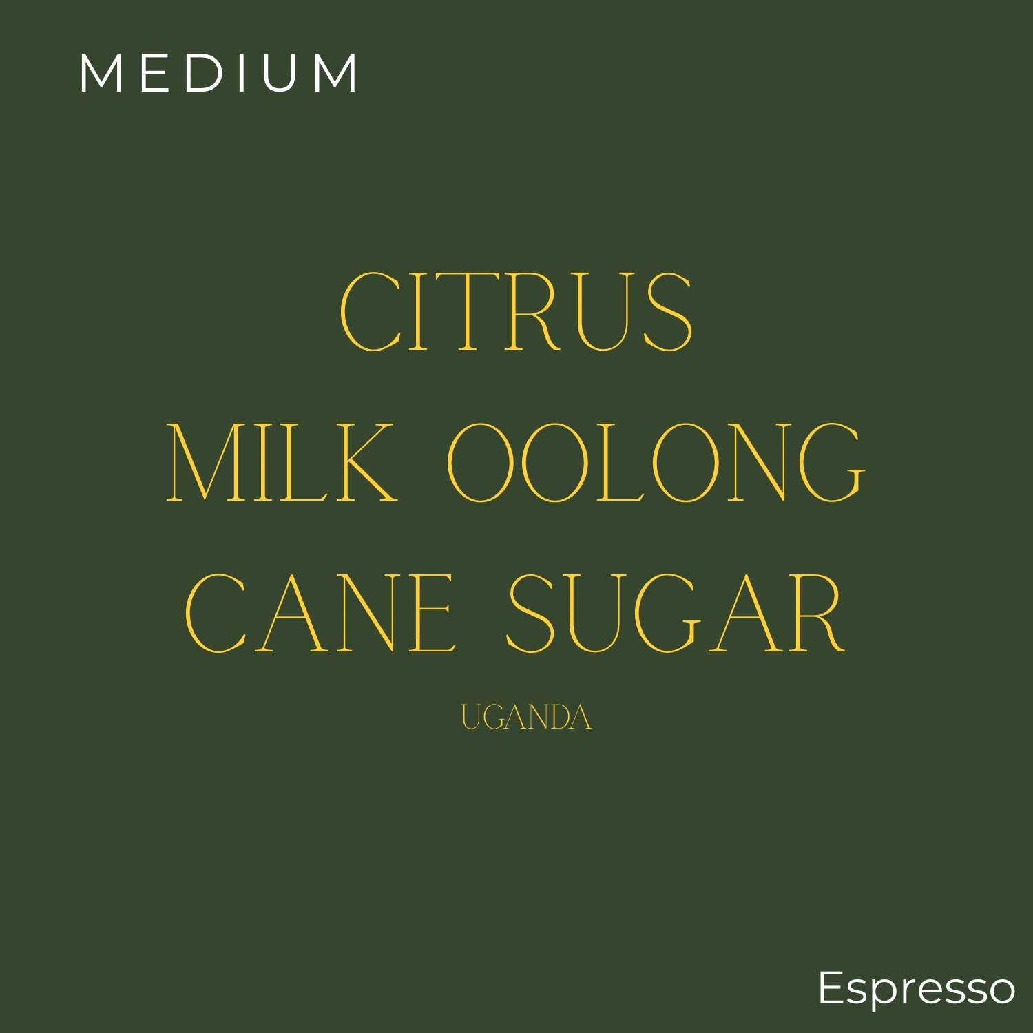 Detour Coffee -  Uganda Ladies Lot Espresso Coffee Beans