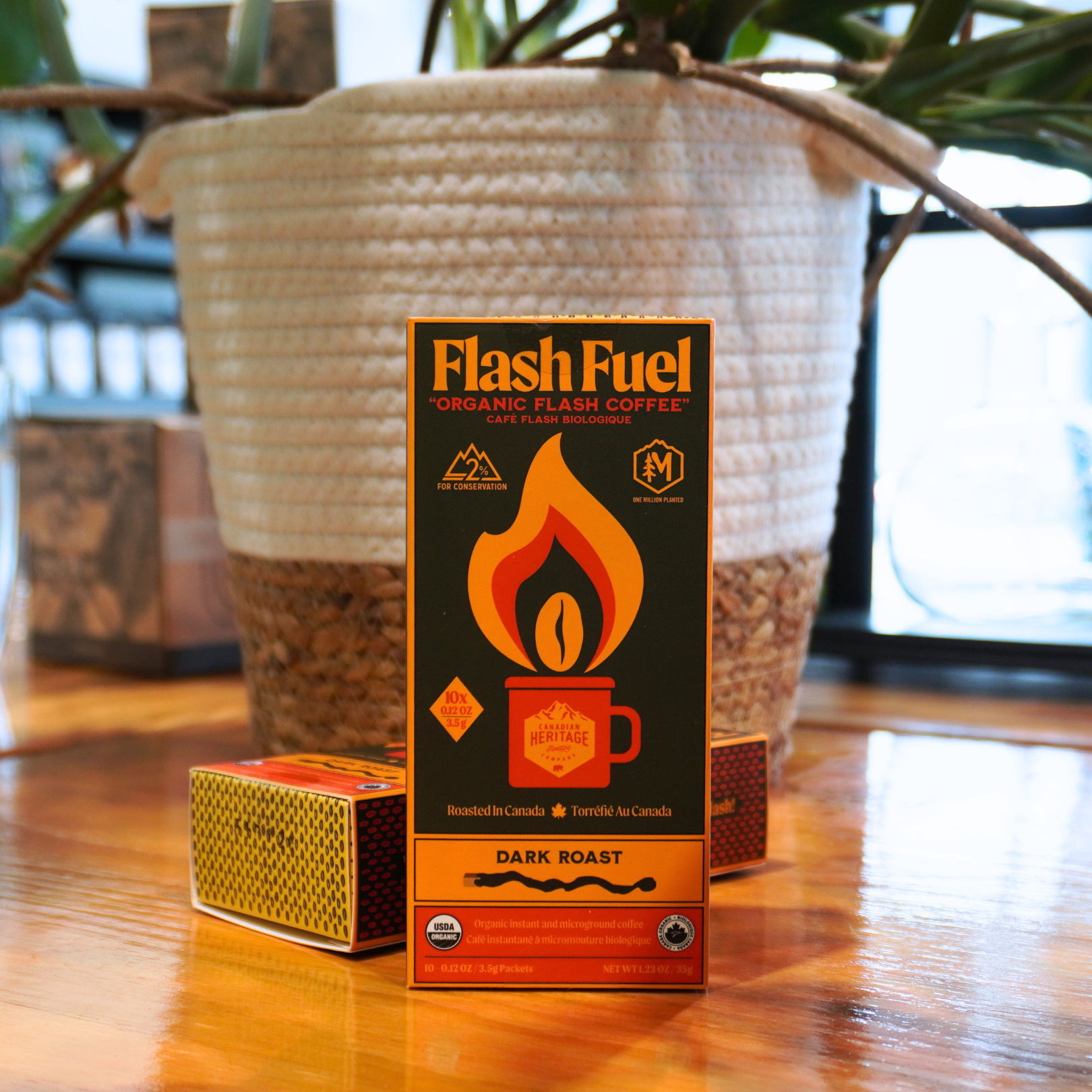 Calgary Heritage Roasting Company Flash Fuel Organic Instant Coffee