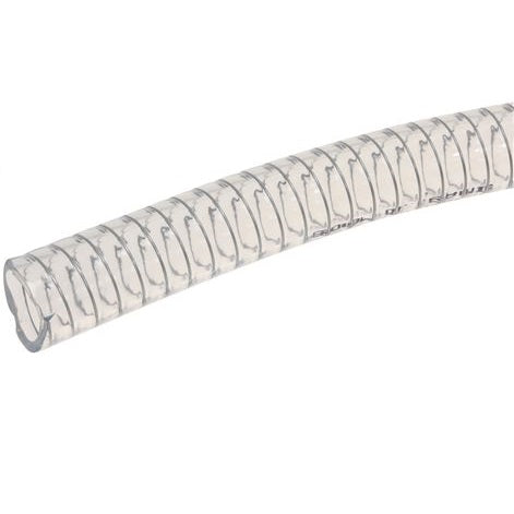 Clear Armored 20mm Espresso Machine Drain Hose - Per Foot