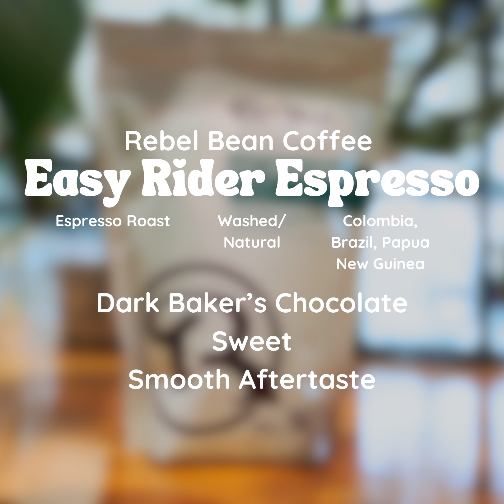 Rebel Bean Coffee Easy Rider Espresso Coffee Beans