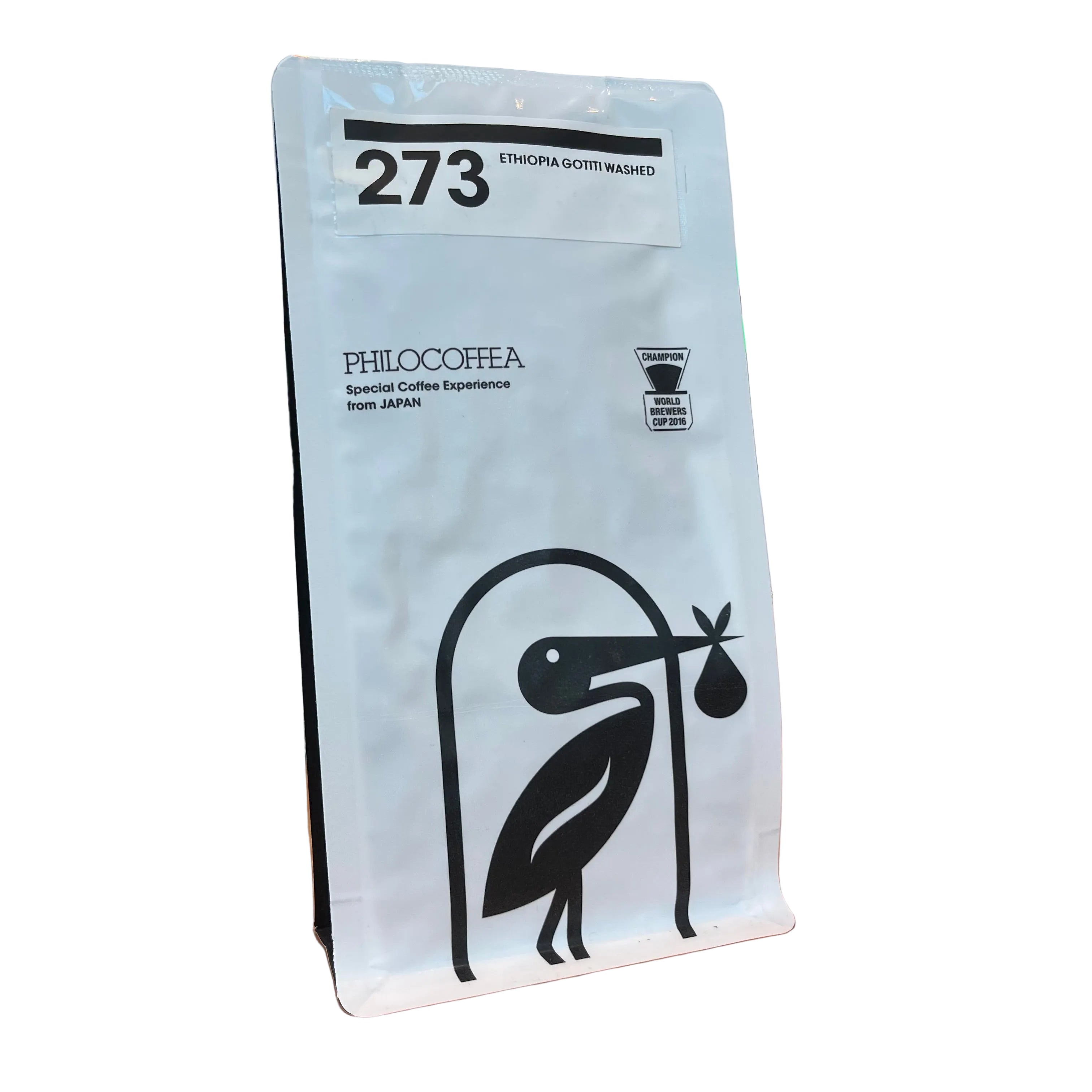 Coffee bag with 'Philocoffee' branding 