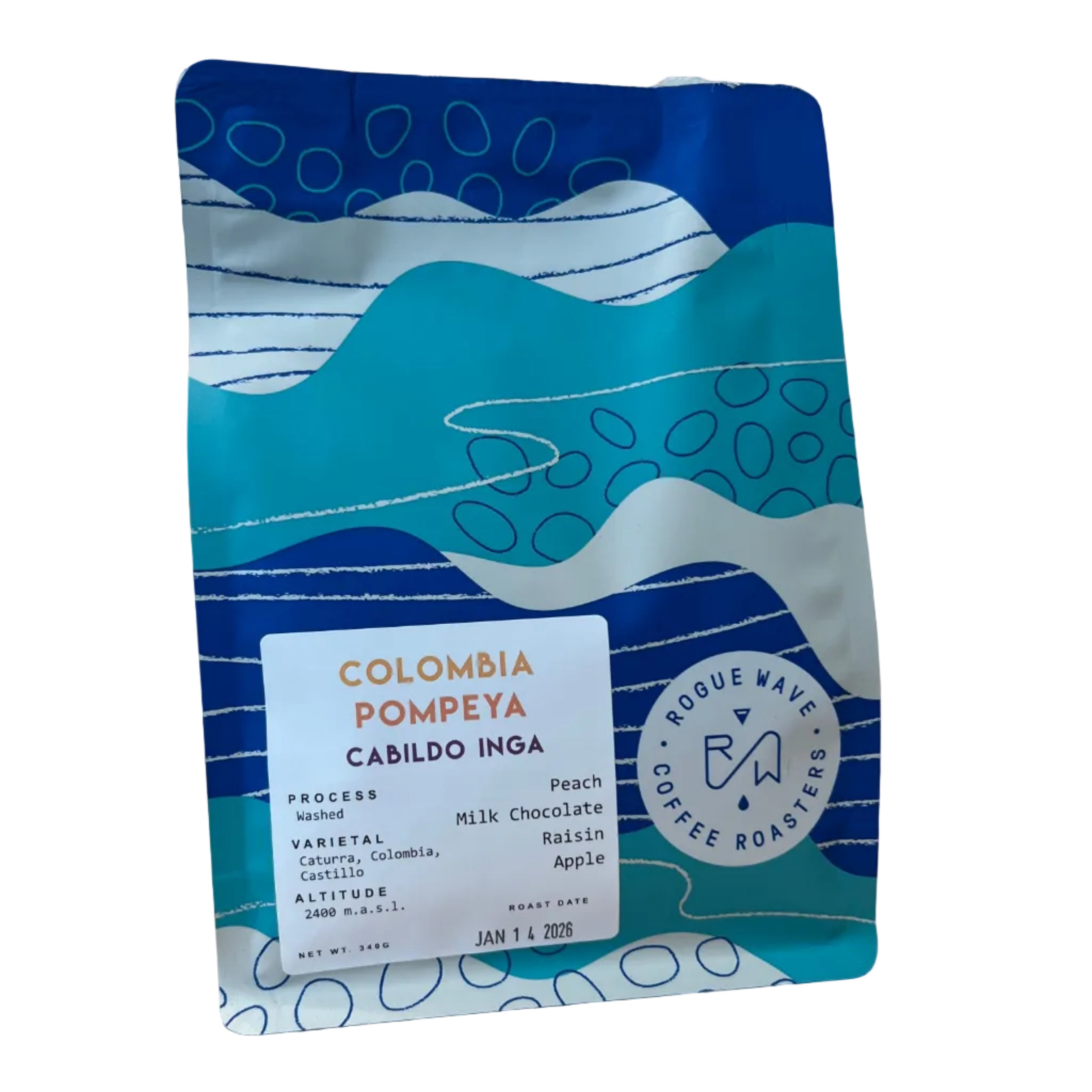 Rogue Wave - Colombia - Pompeya Cabildo Inga Coffee Beans