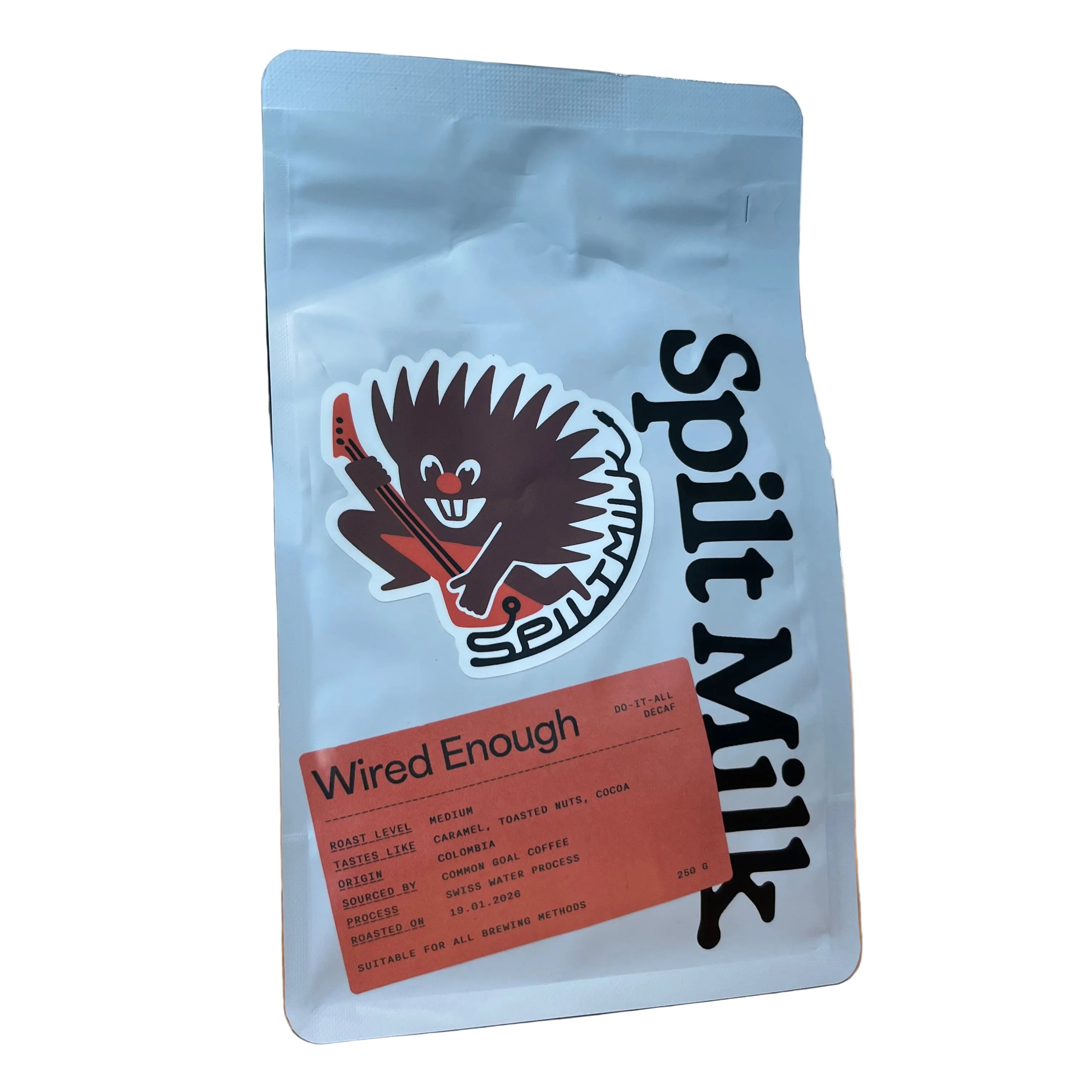 Spilt Milk - Wired Enough Decaf Coffee Beans