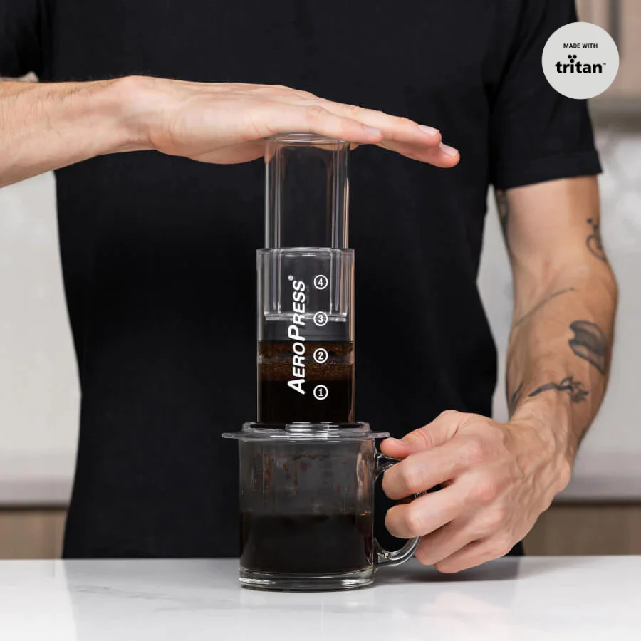Aerobie AeroPress Clear Coffee and Espresso Maker Coffee Addicts