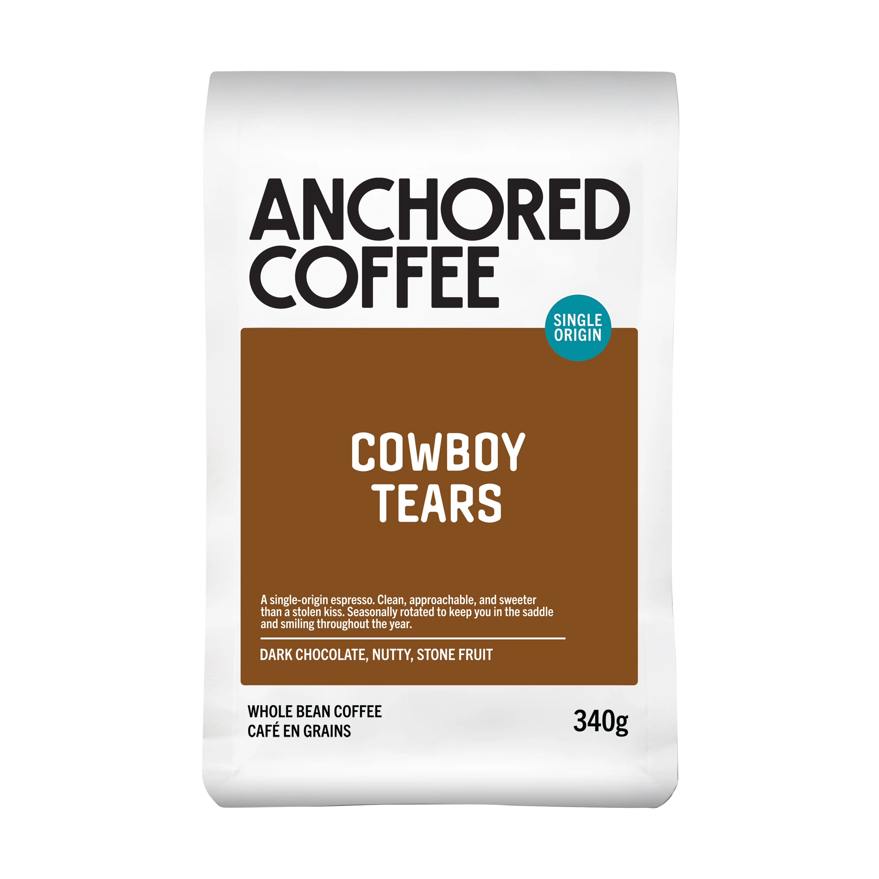 Anchored Coffee - Cowboy Tears Espresso Coffee Beans