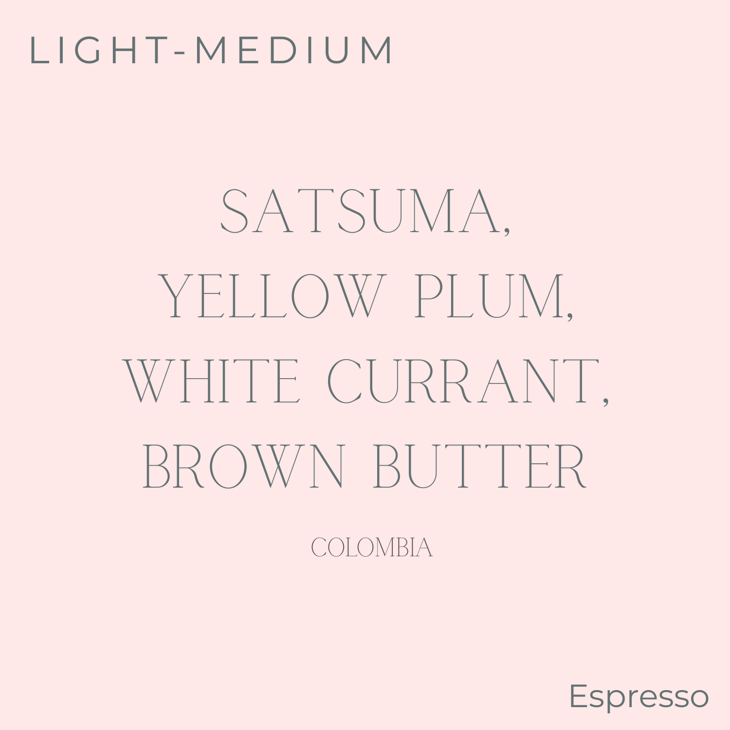 Luna - Colombia - Antonio Gualguan Espresso Coffee Beans