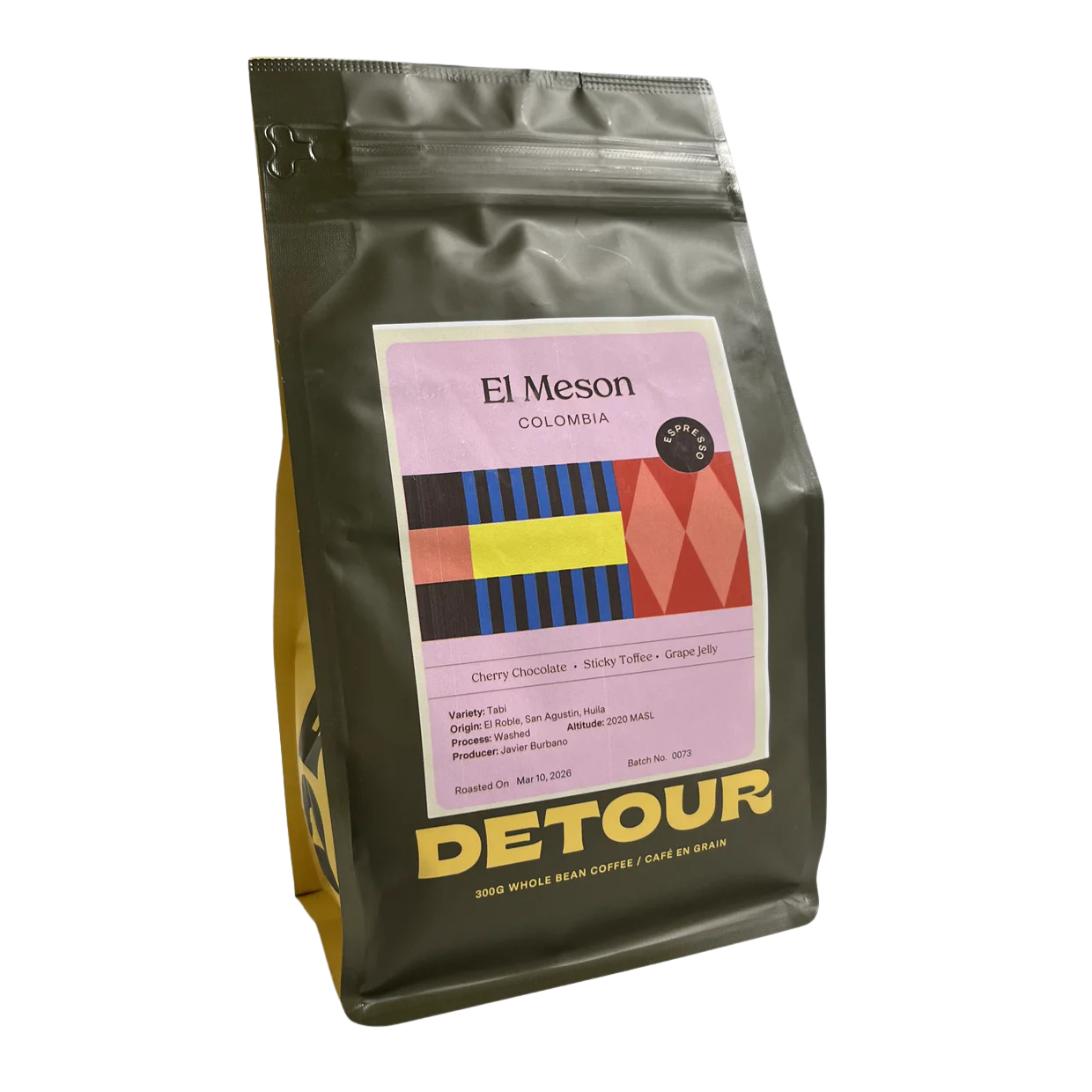 Detour - Colombia - El Meson Espresso Coffee Beans