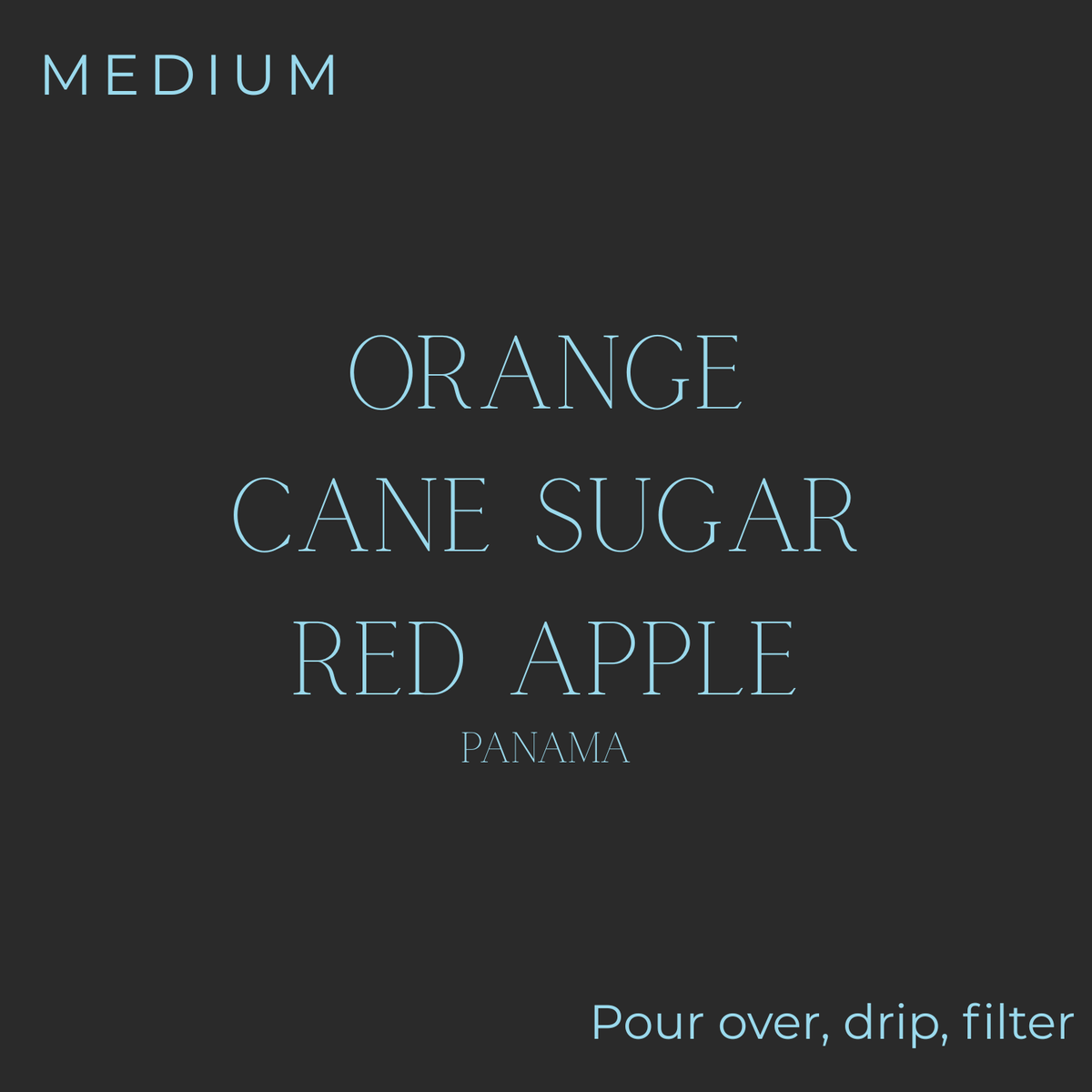 Monogram - Panama - Bambito Estate Filter Coffee Beans