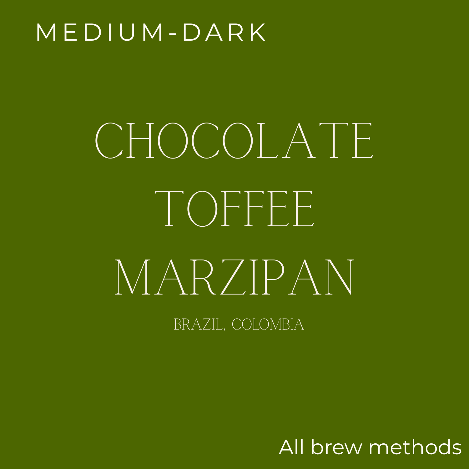 Pallet Coffee Benchmark Seasonal Blend Coffee Beans