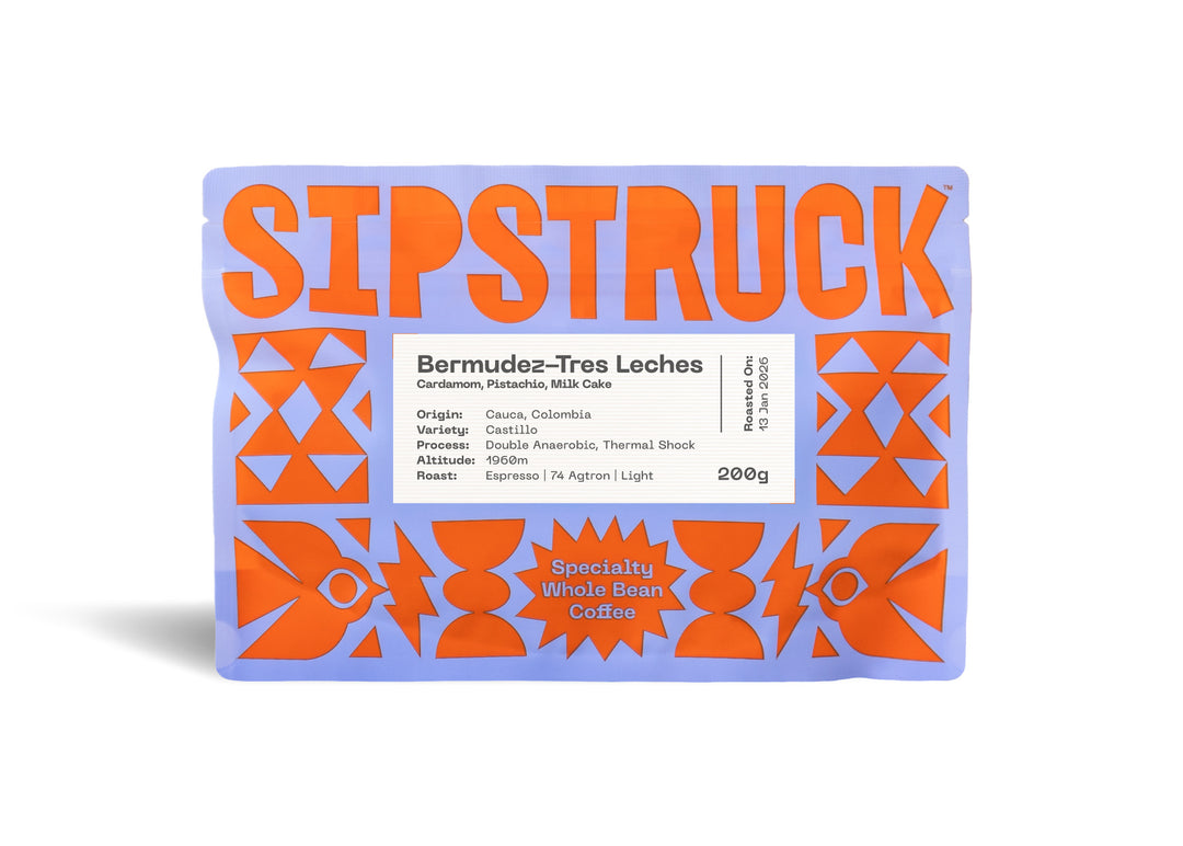 Sipstruck - Colombia - Diego Bermudez Tres Leches Espresso Coffee Beans