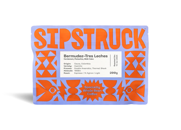 Sipstruck - Colombia - Diego Bermudez Tres Leches Espresso Coffee Beans