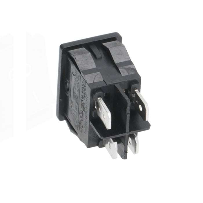 Black Bipolar Switch 16A