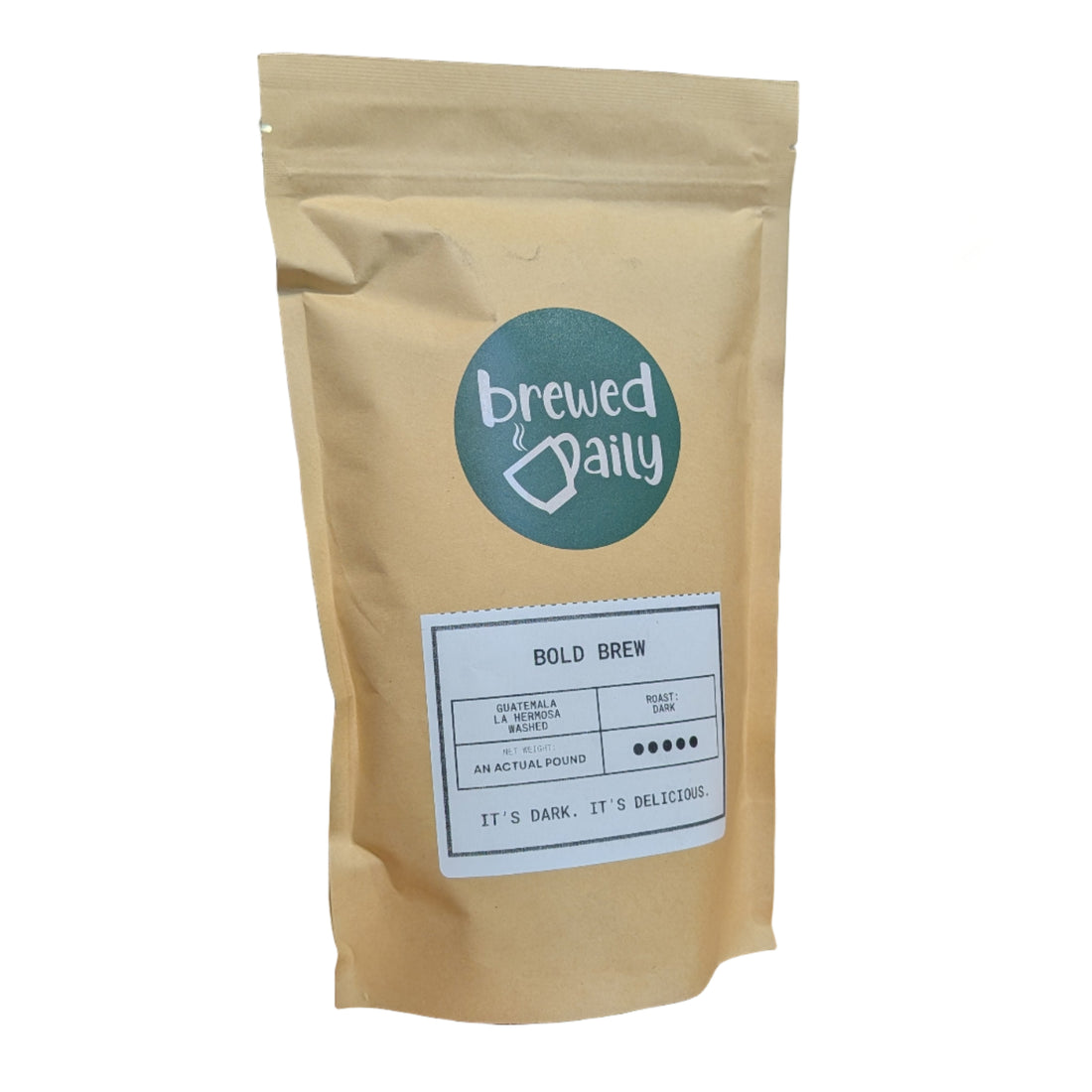 Brewed Daily Bold Brew Coffee Beans