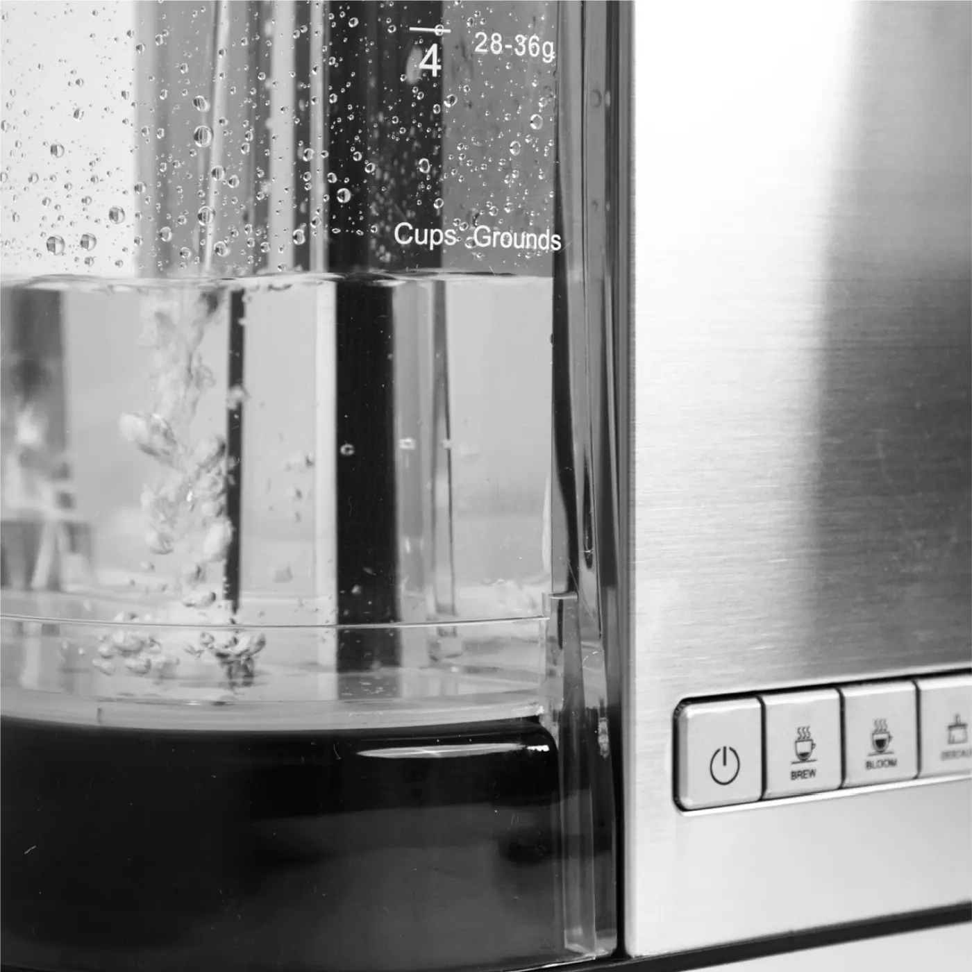 Enthusiast 8-Cup Drip Coffee Brewer with Glass Carafe