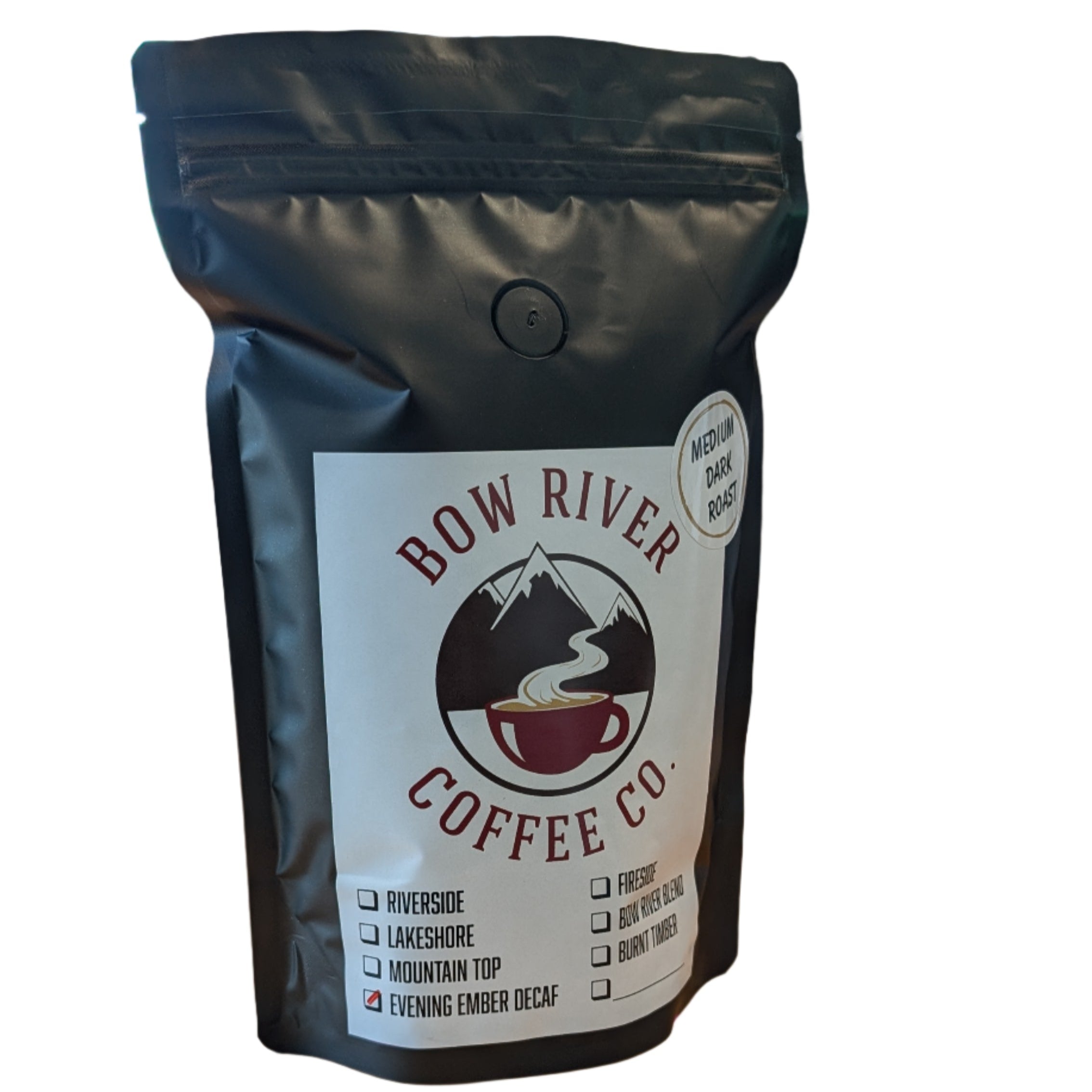 Bow River Coffee Evening Ember Decaf Coffee Beans