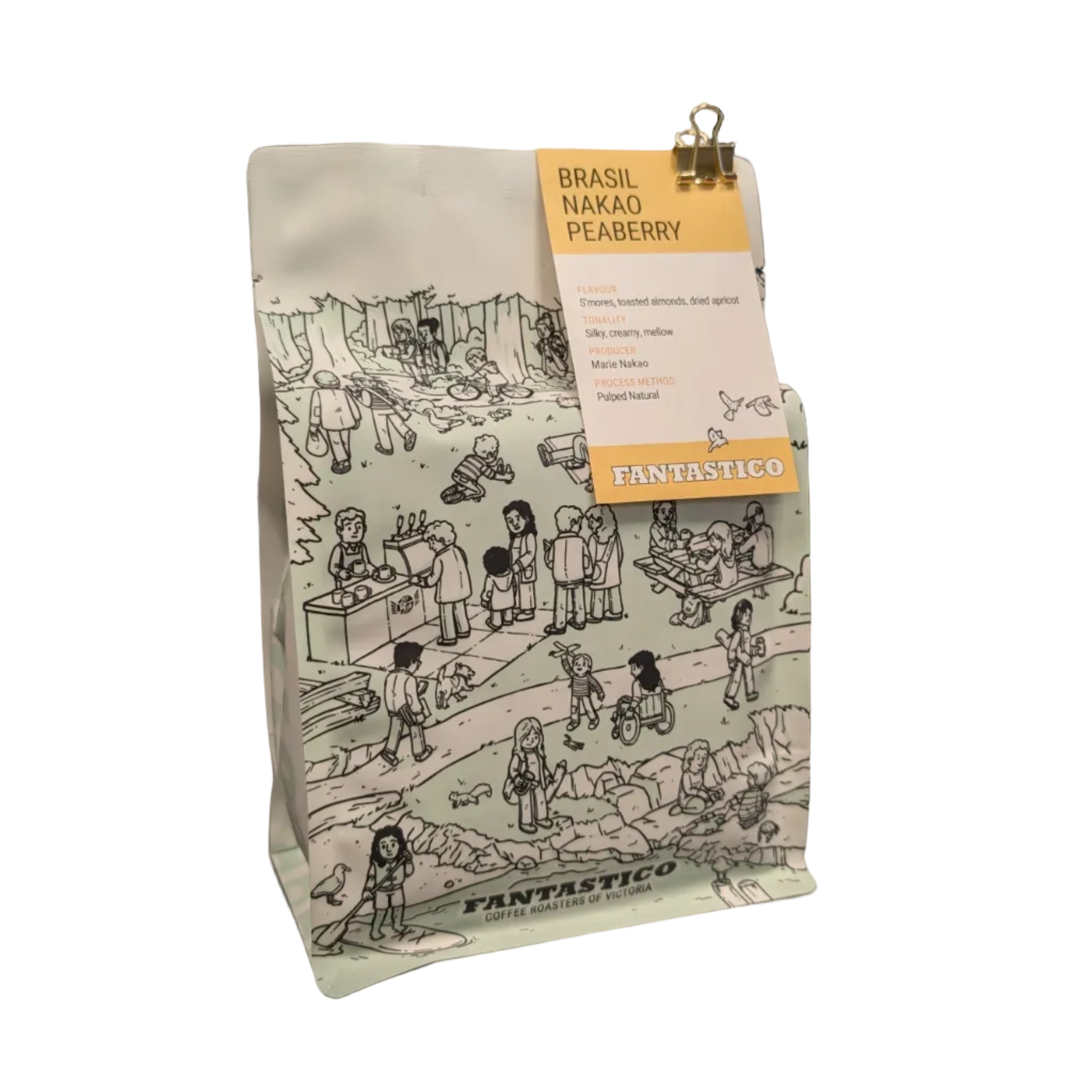 Cafe Fantastico - Brasil Nakao Peaberry Coffee Beans