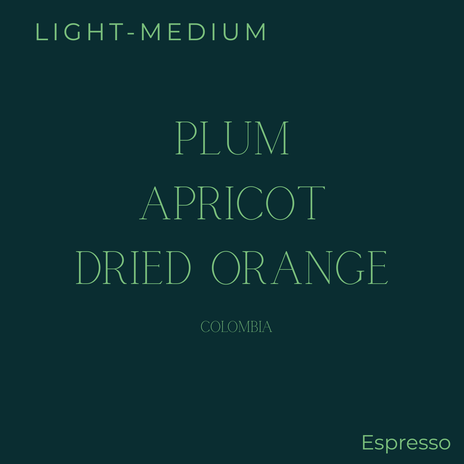 Subtext - Colombia - Buesaco Pequenos Coffee Beans