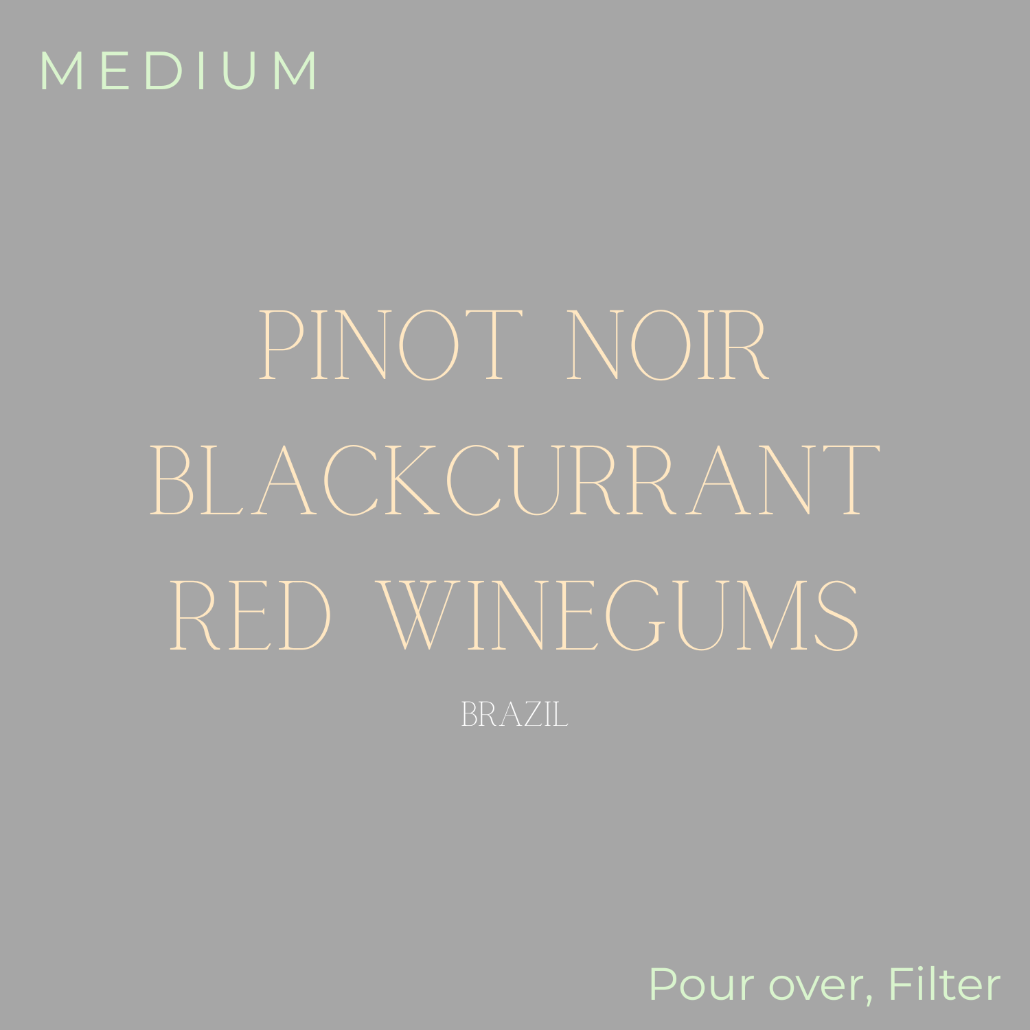 Cafe Jindo - Burgundy Winegums Coffee Beans