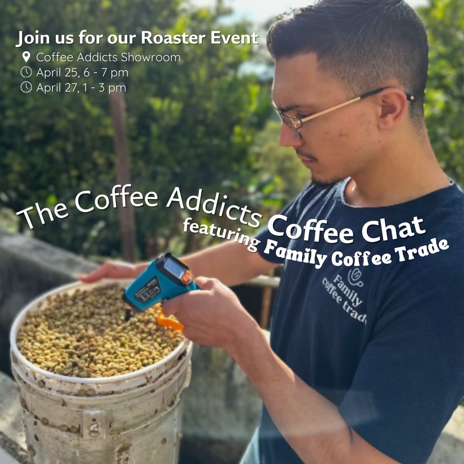 Coffee Addicts' Coffee Chat: April Event
