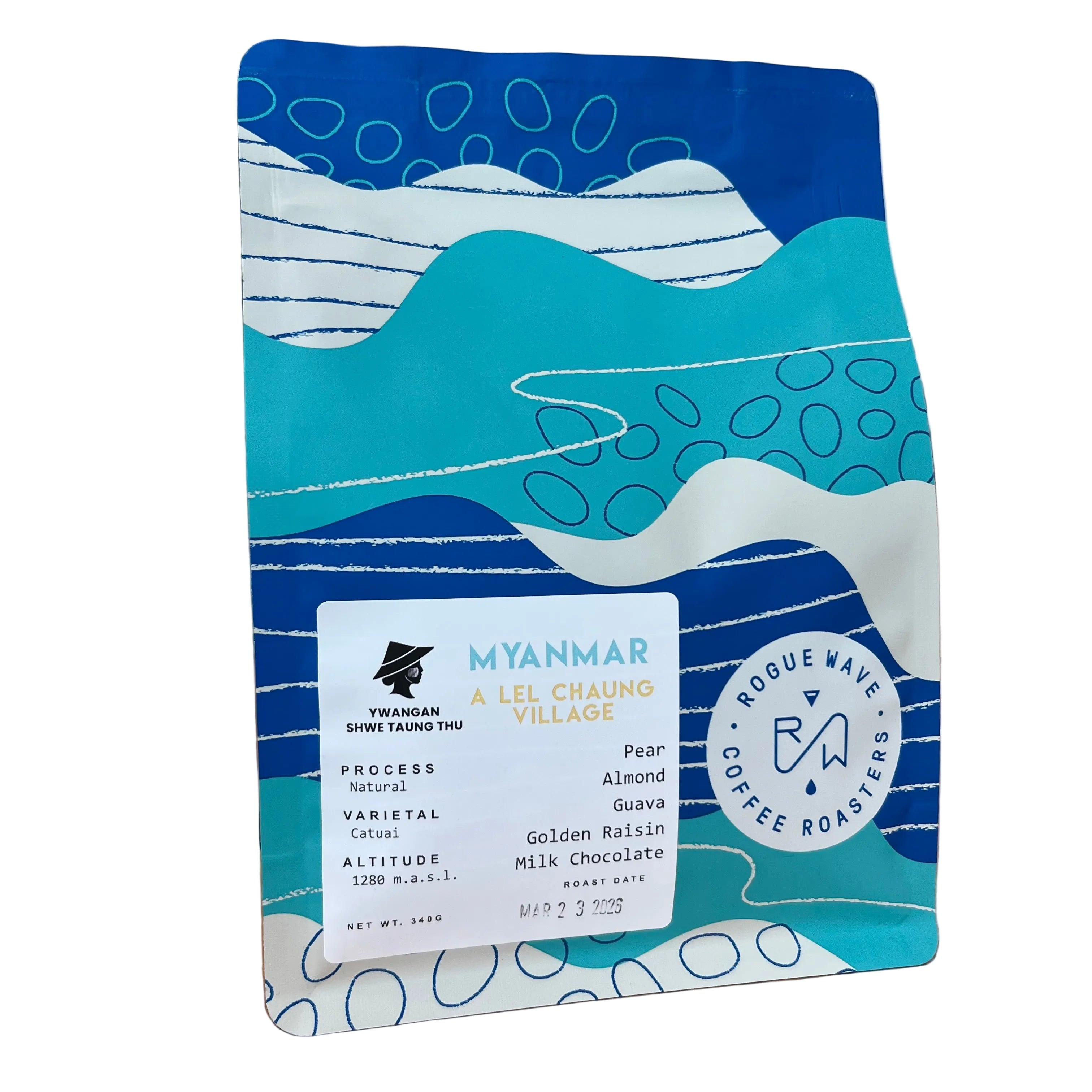 Rogue Wave - Myanmar - A Lel Chaung Village 2026 Coffee Beans