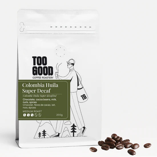 Too Good - Colombia - Huila Super Decaf Coffee Beans