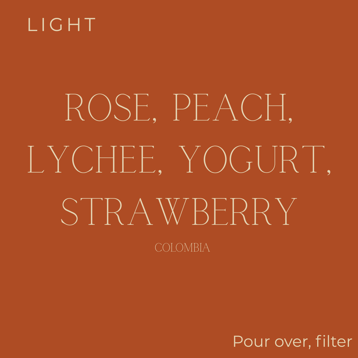 Too Good - Colombia - Rose Arias Coffee Beans