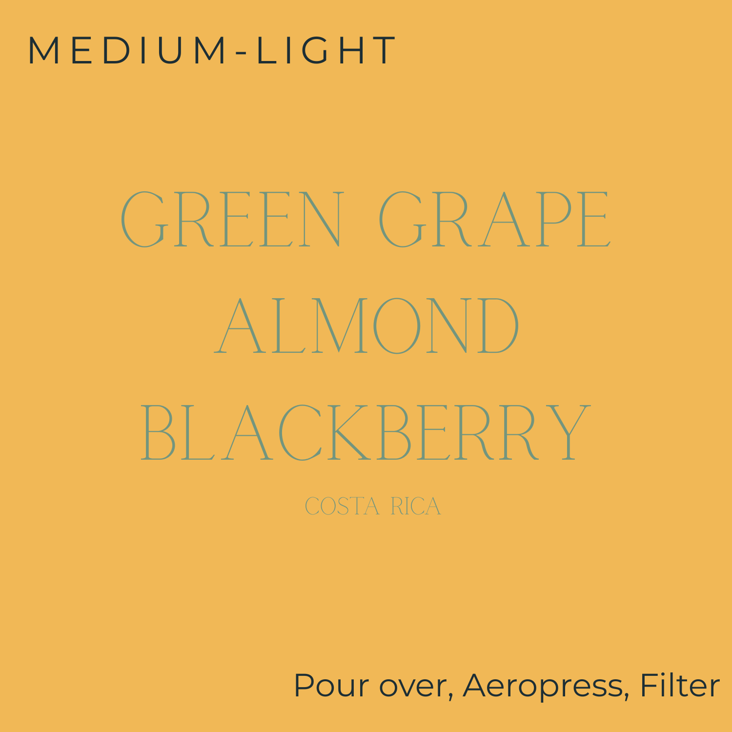 (DISCOUNT) Roasti - Costa Rica - Ceres Cañal Coffee Beans