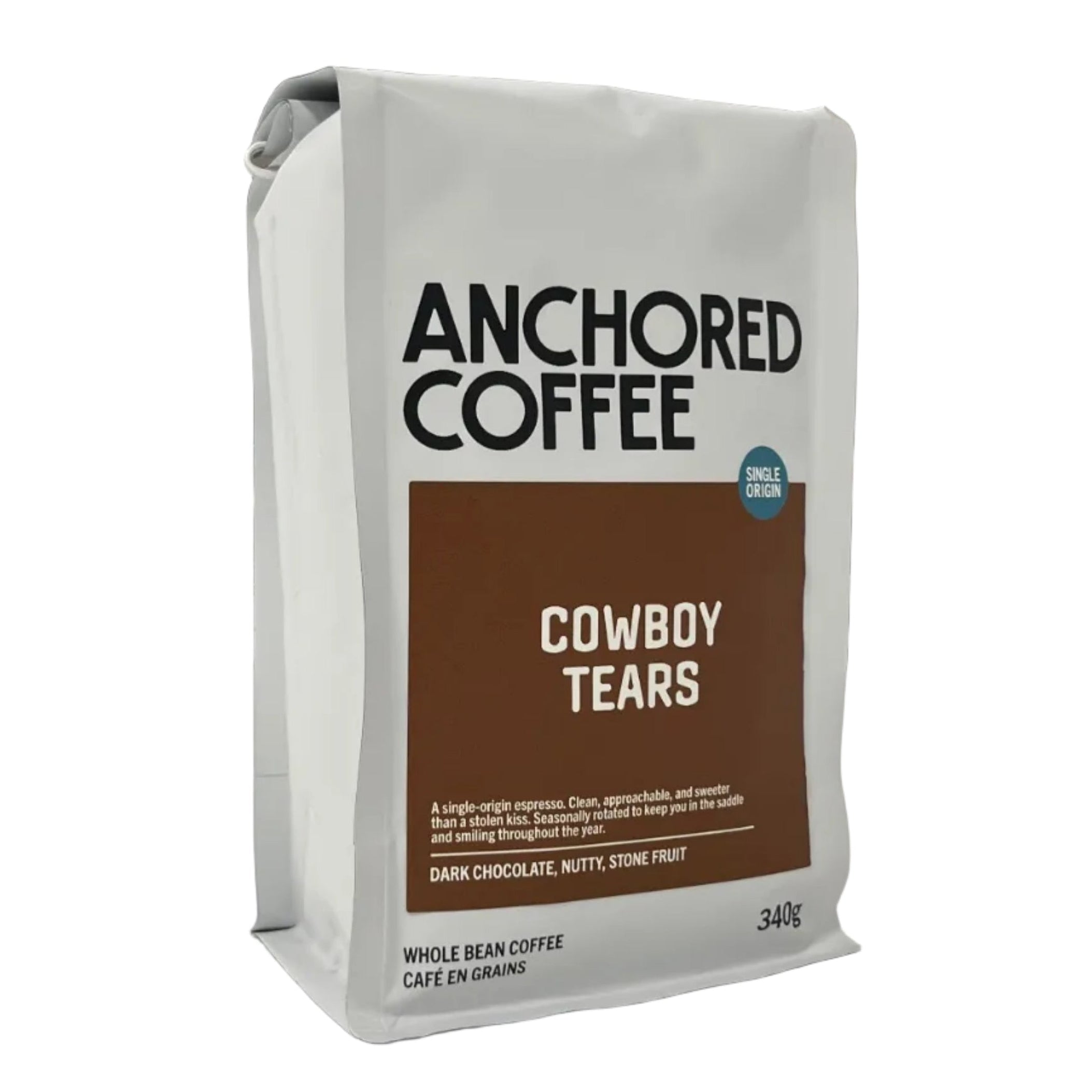Anchored - Cowboy Tears Espresso Coffee Beans