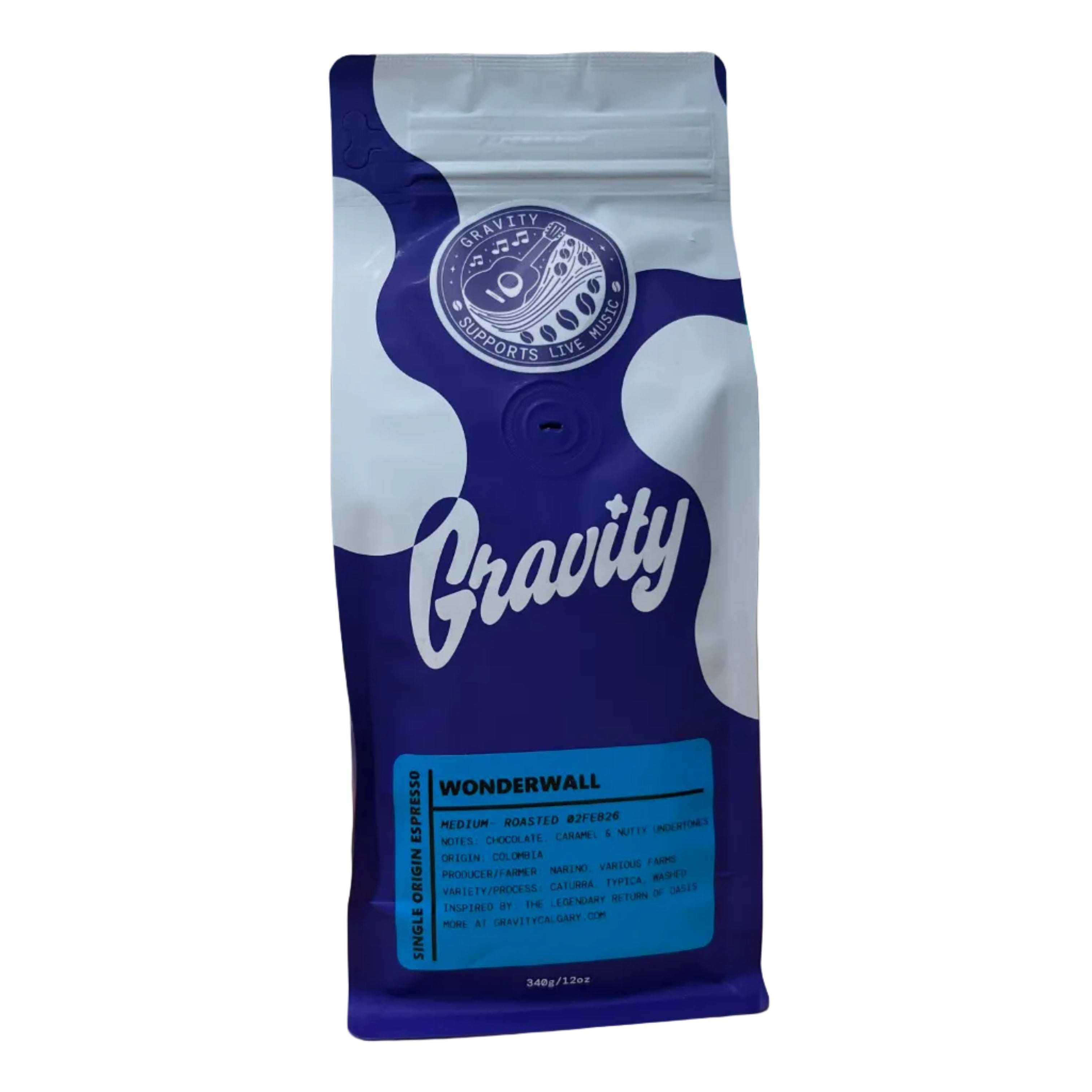 Gravity - Wonderwall Espresso Coffee Beans