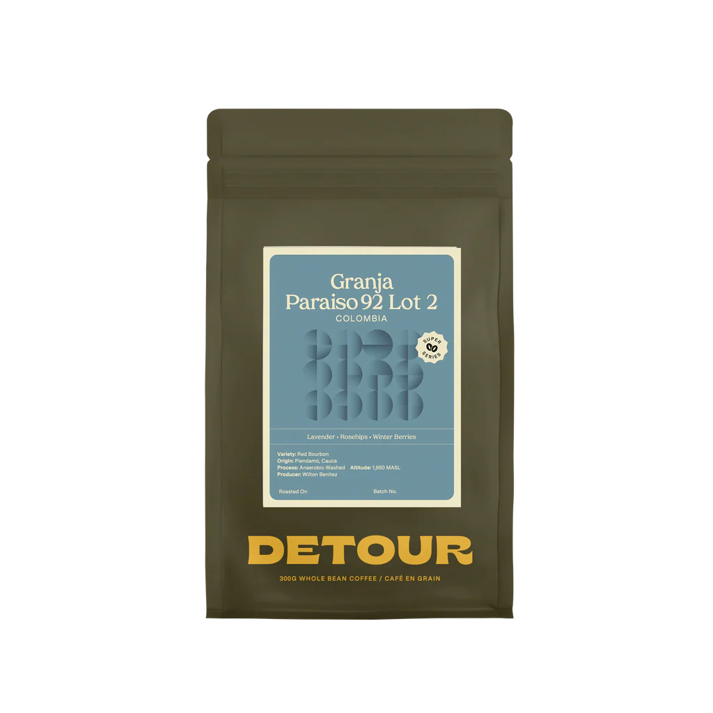 Detour - Colombia - Granja Paraiso 92 Lot #2 Coffee Beans