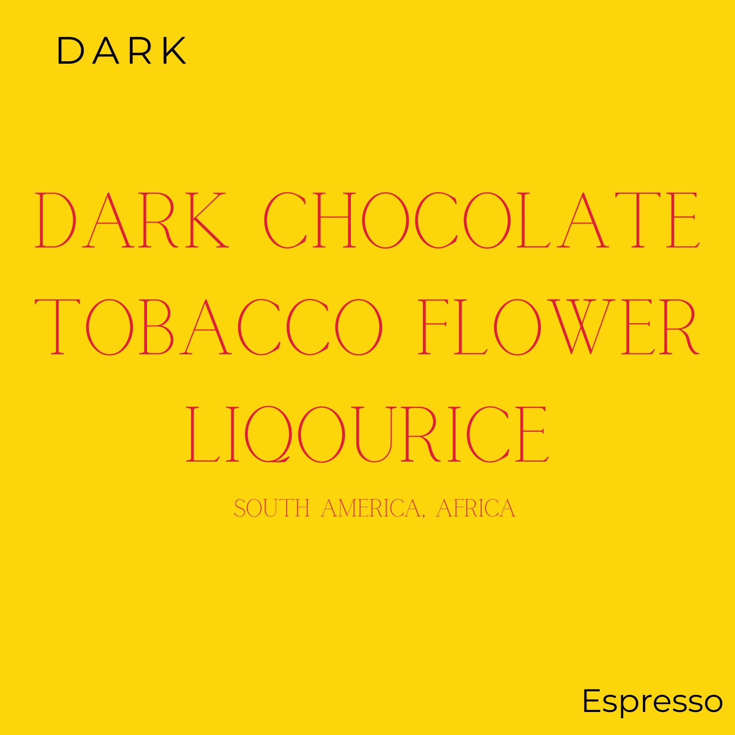 Traffic Coffee Dante Street Espresso Coffee Beans