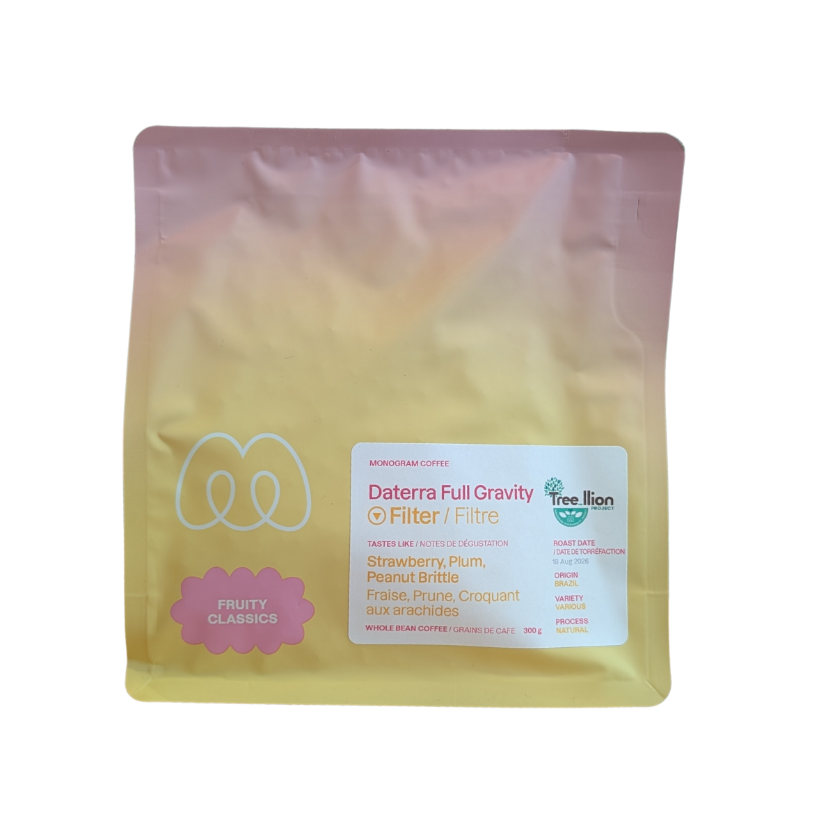 Monogram - Brazil - Daterra Full Gravity Filter Coffee Beans