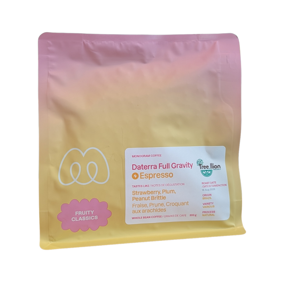 Monogram - Brazil - Daterra Full Gravity Espresso Coffee Beans