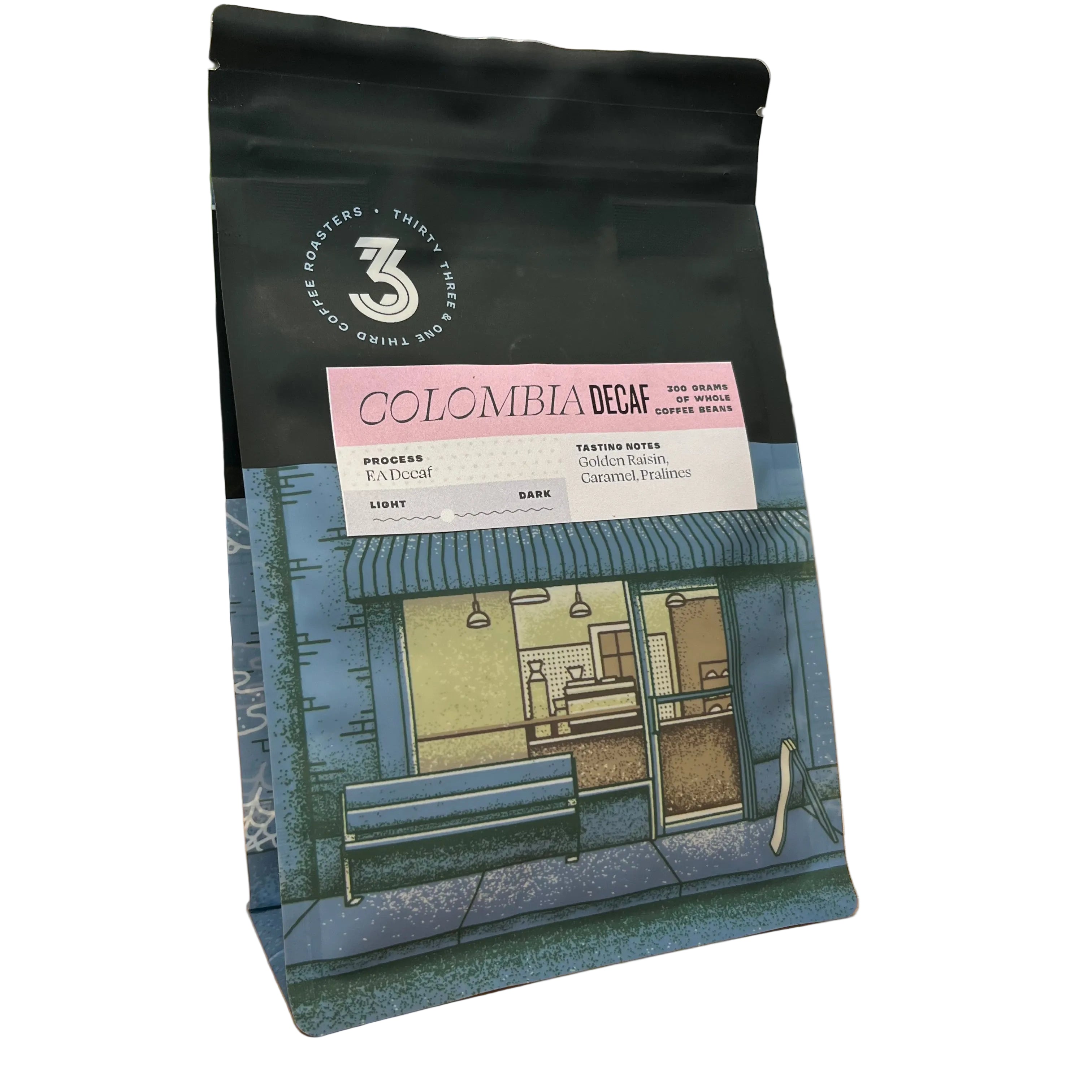 33 1/3 Coffee Roasters - Colombia - EA Decaf Coffee Beans