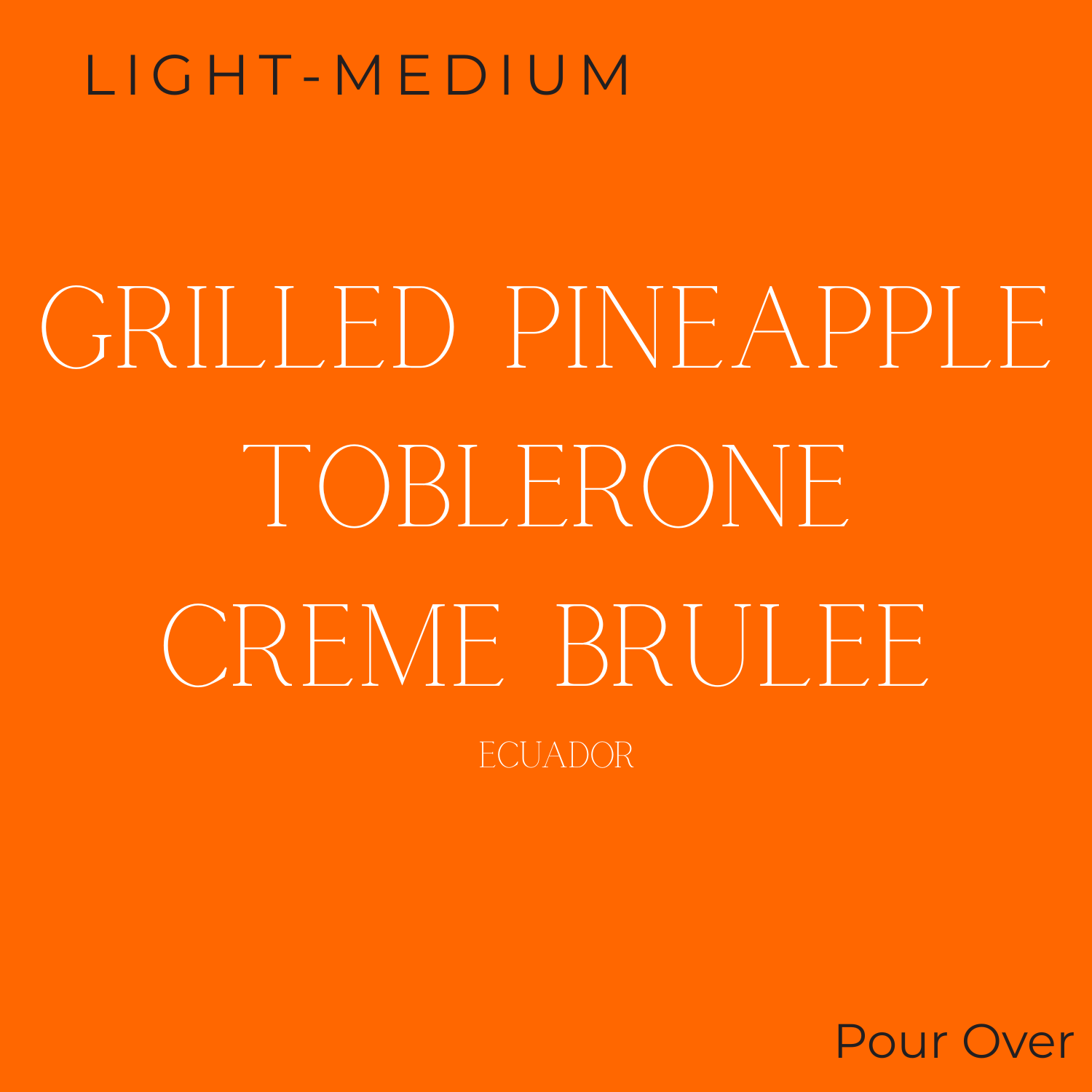 Sam James Coffee Bar Ecuador La Carolina Coffee Beans