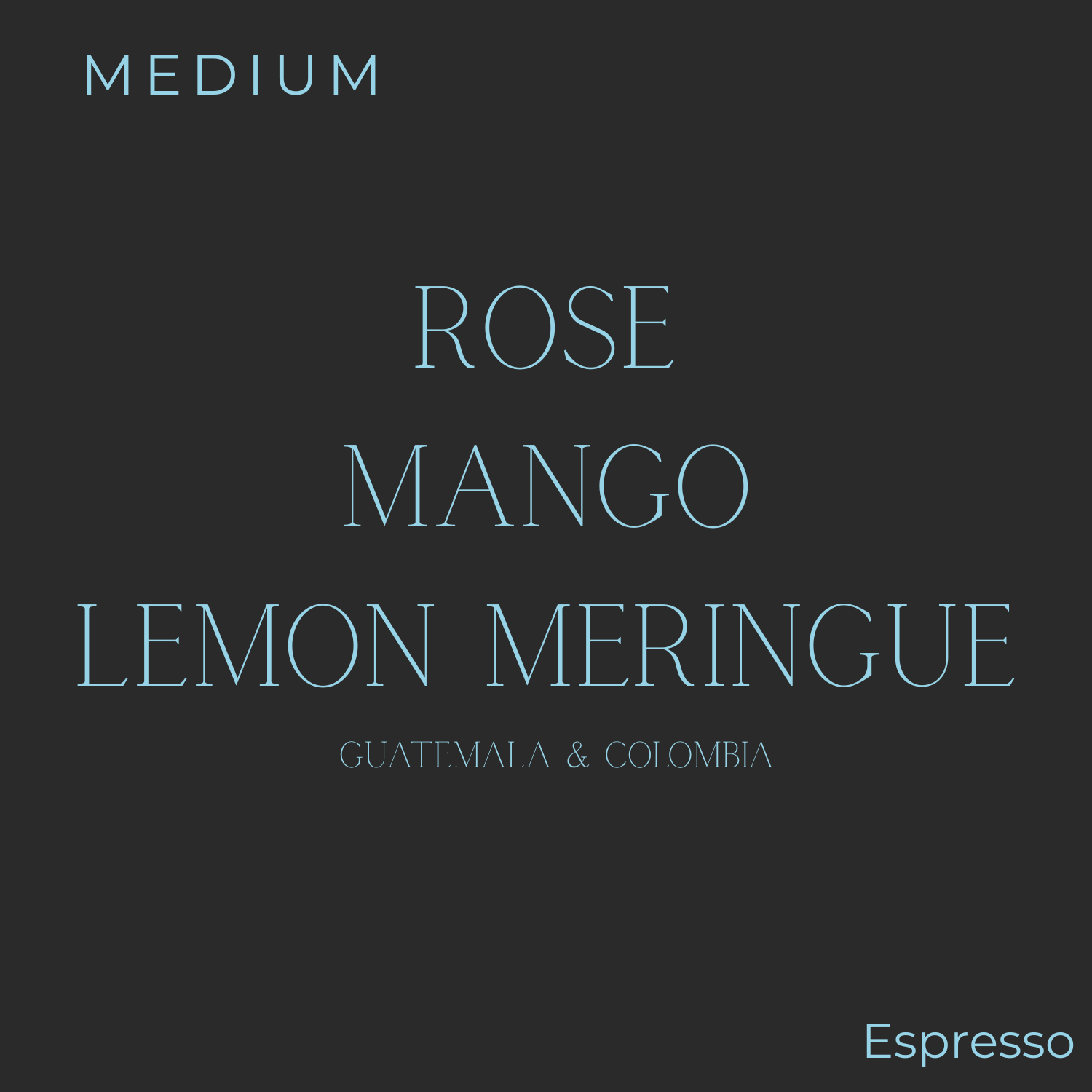 Monogram - Easy Mode Espresso Coffee Beans