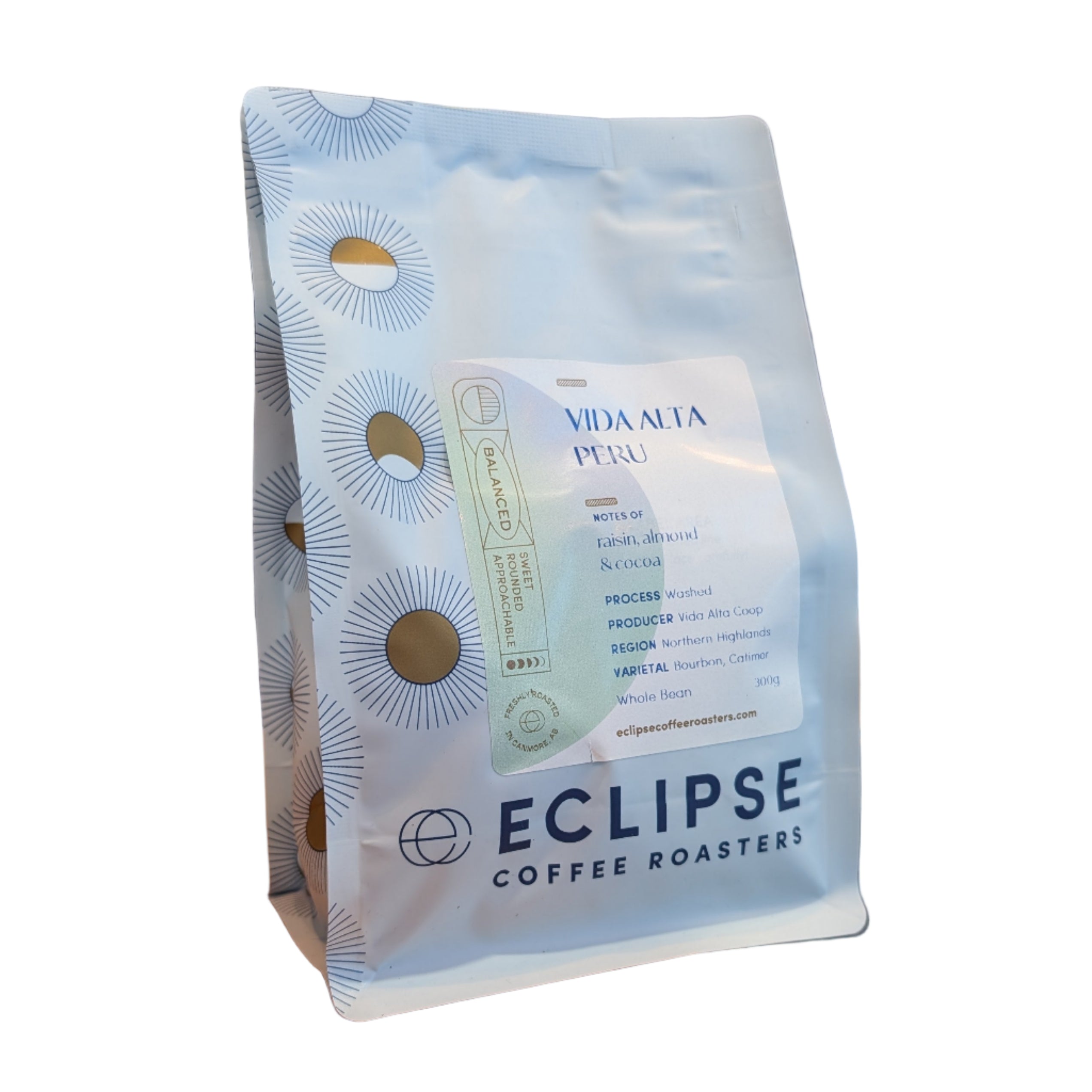 Eclipse Coffee Roasters Vida Alta Peru Coffee Beans
