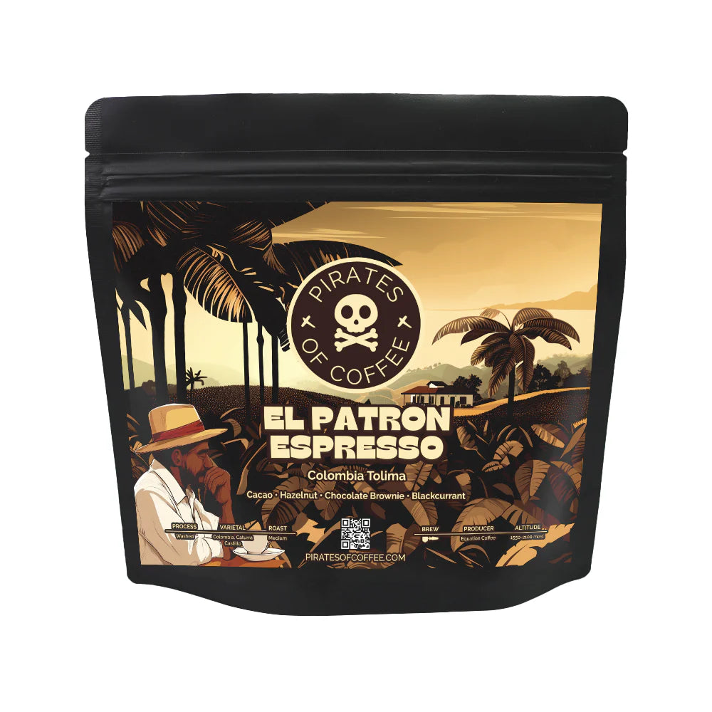Pirates of Coffee - Colombia - El Patron Espresso Coffee Beans