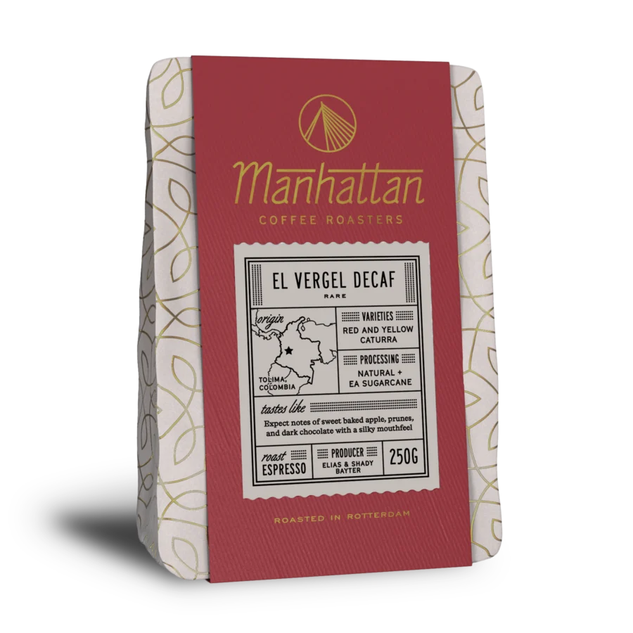 Manhattan Coffee Roasters - Colombia - El Vergel Decaf Espresso Coffee Beans