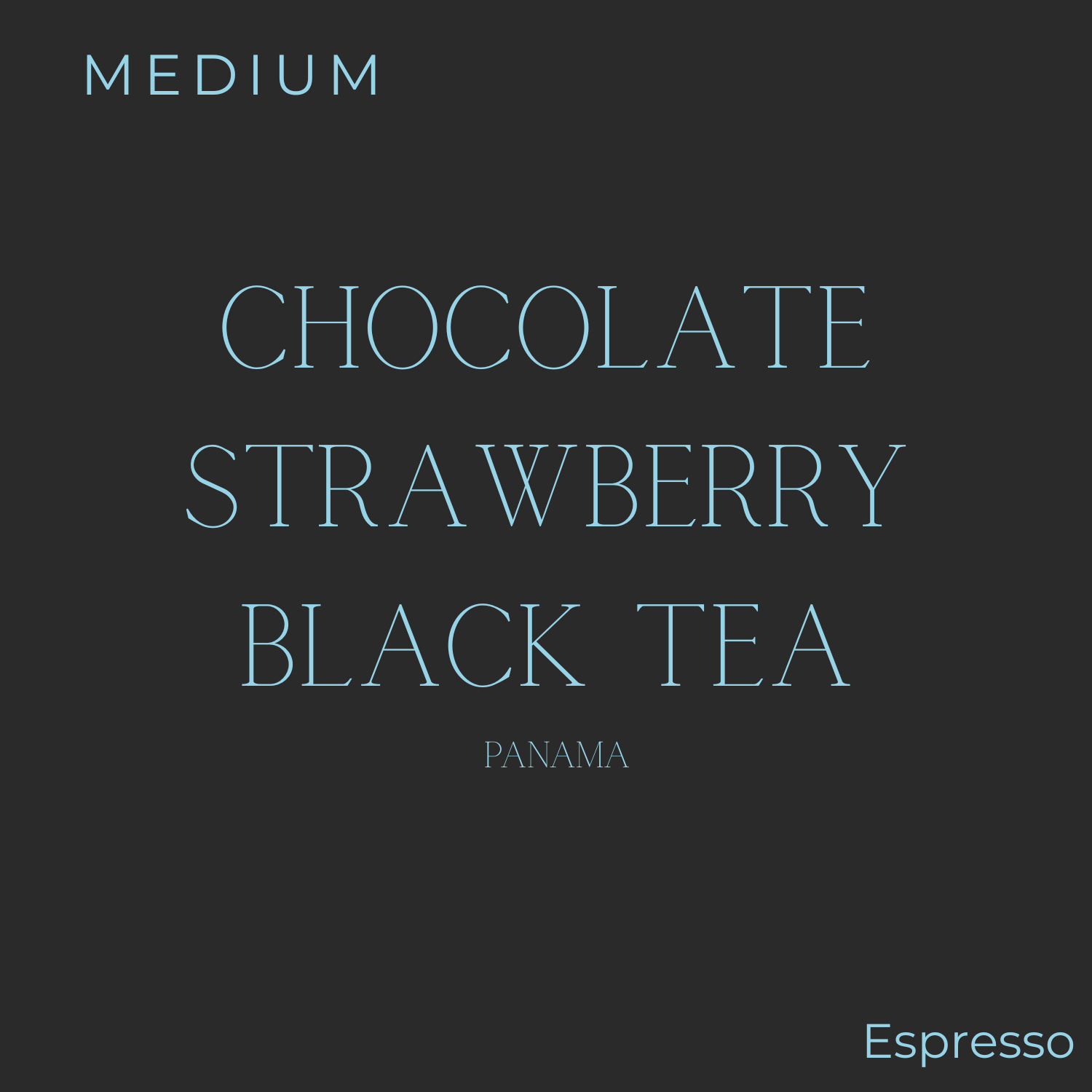 Monogram Coffee Elida Estate Espresso Coffee Beans